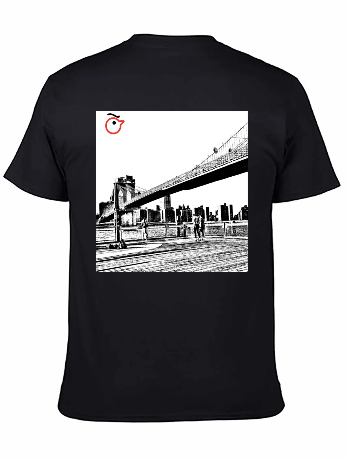 Rocaola Brooklyn Stylish Everyday T-Shirt – Unisex Basic Cotton Tee