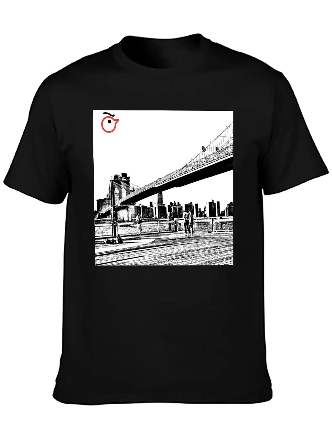 Rocaola Brooklyn Stylish Everyday T-Shirt – Unisex Basic Cotton Tee