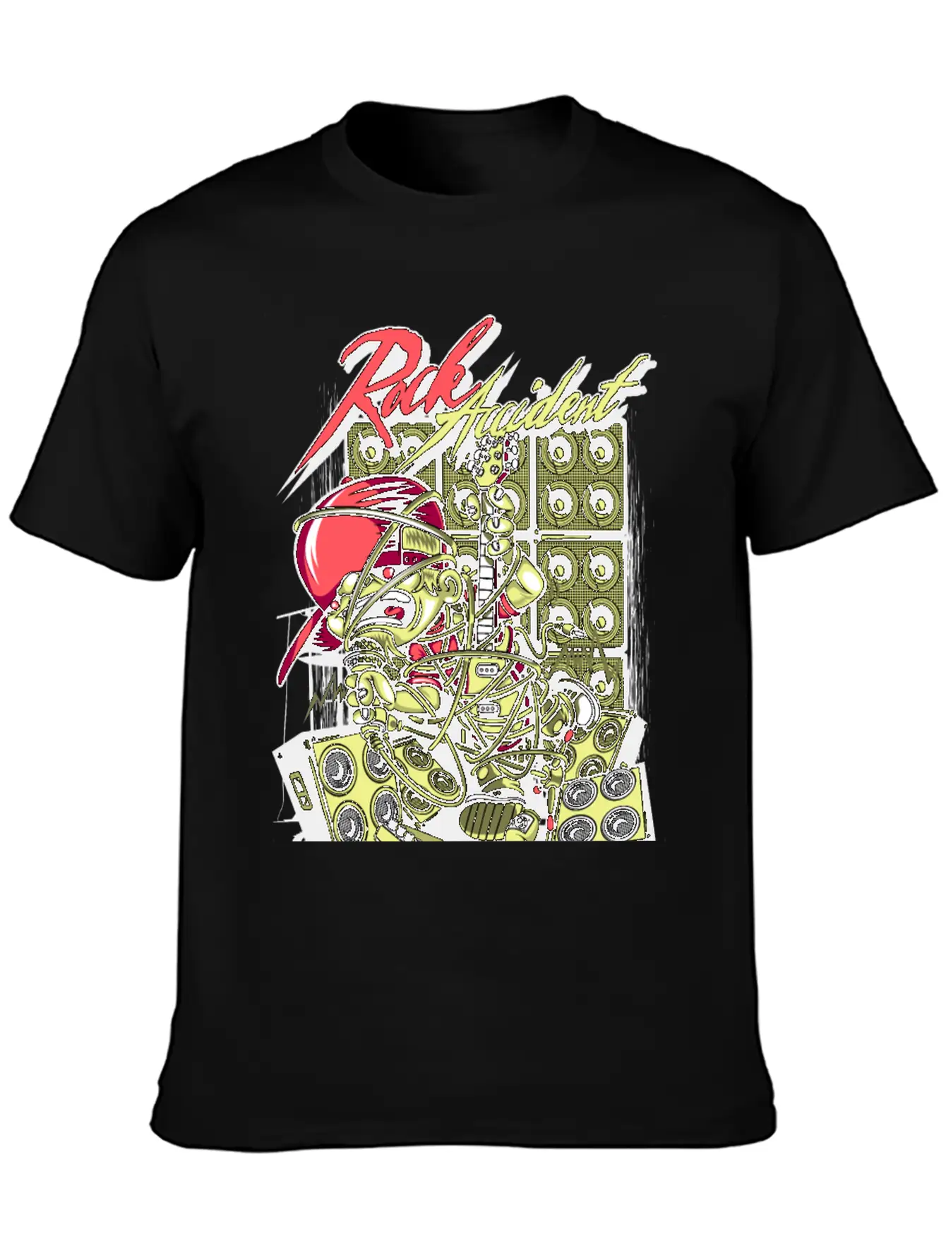 Rock-accident Stylish Everyday T-Shirt – Unisex Basic Cotton Tee