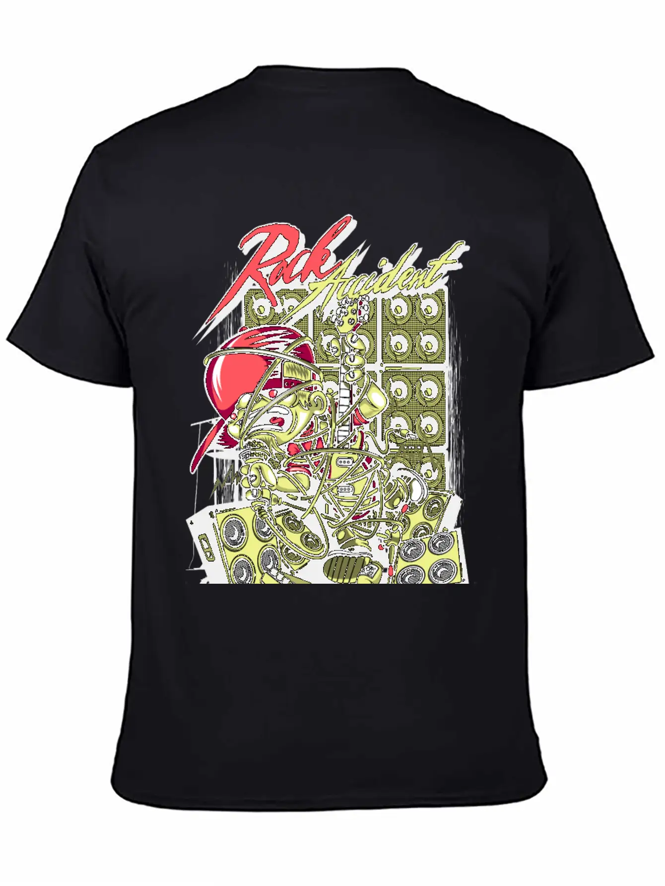 Rock-accident Stylish Everyday T-Shirt – Unisex Basic Cotton Tee