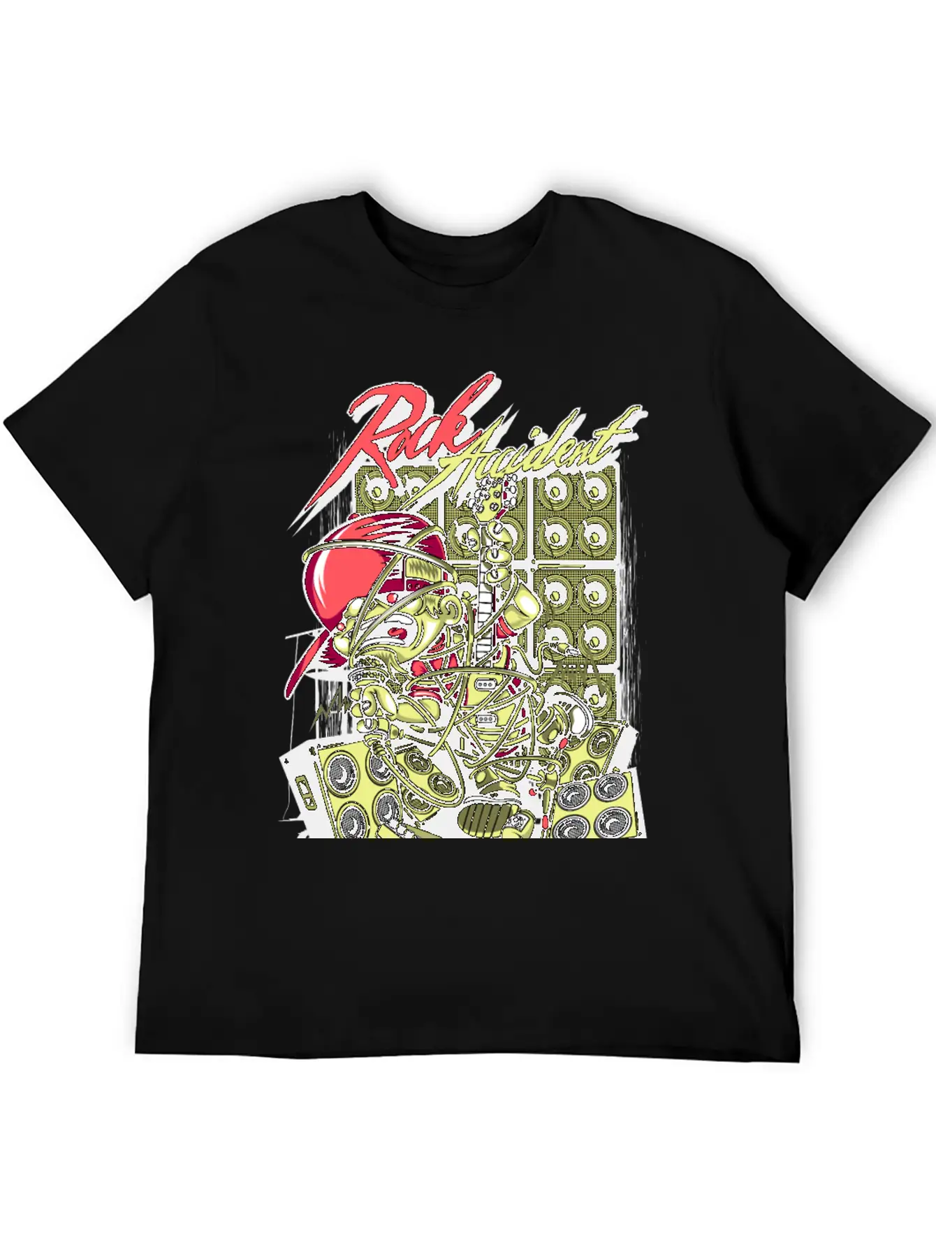 Rock-accident Stylish Everyday T-Shirt – Unisex Basic Cotton Tee