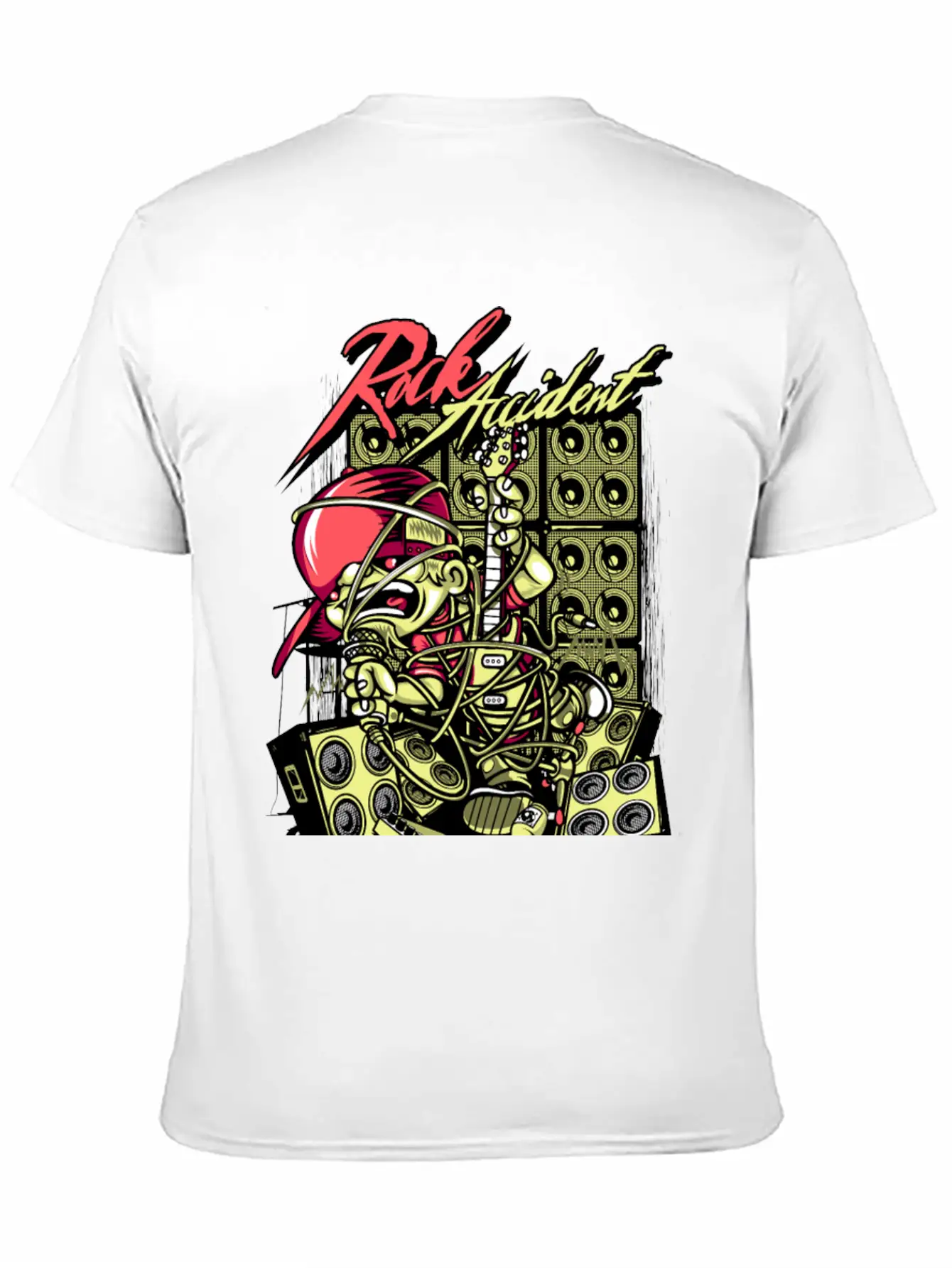 Rock-accident Stylish Everyday T-Shirt – Unisex Basic Cotton Tee