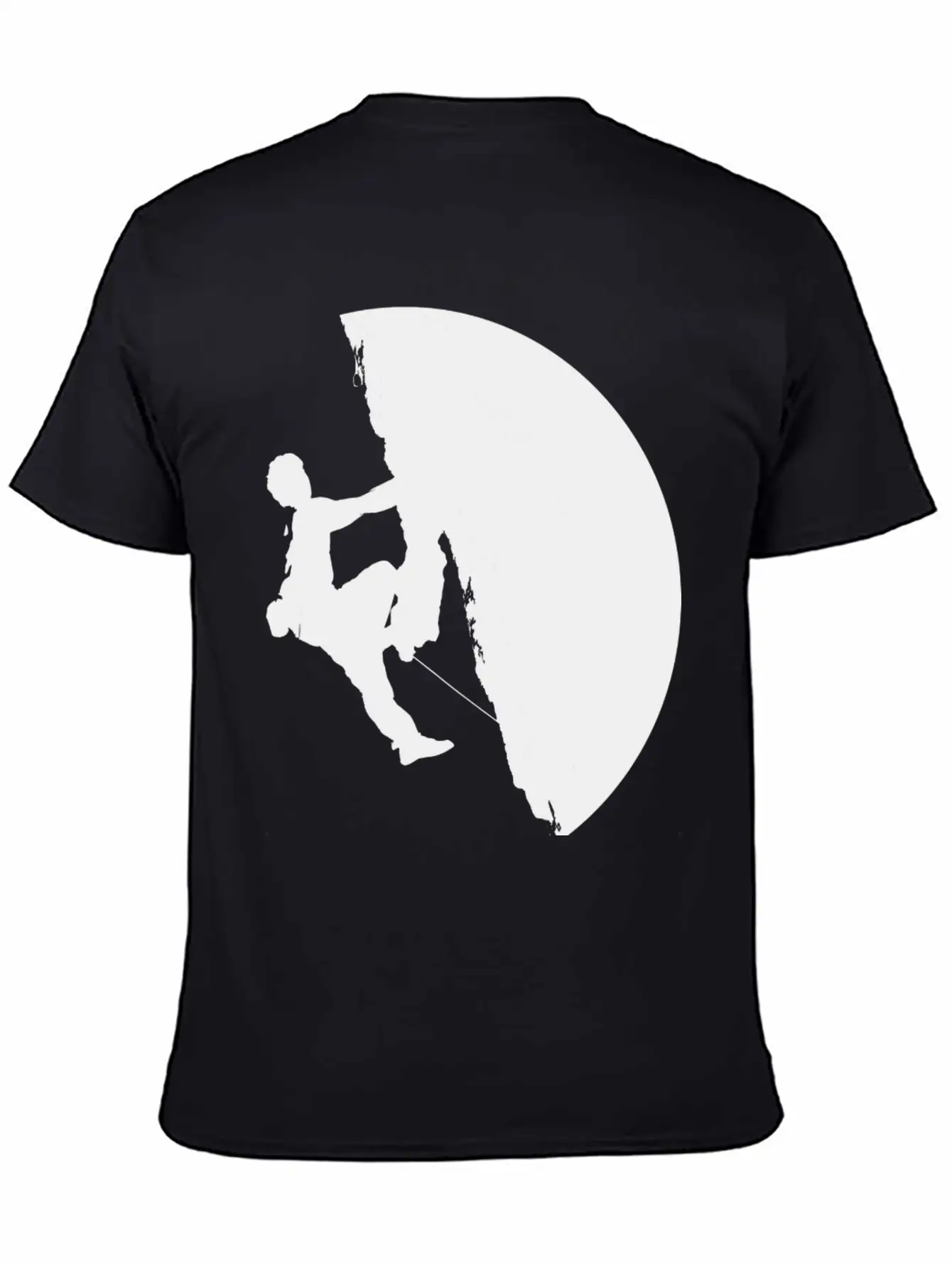 Rock Climber On Tufa Unisex Casual T-Shirt – Clean Design For Daily Comfort