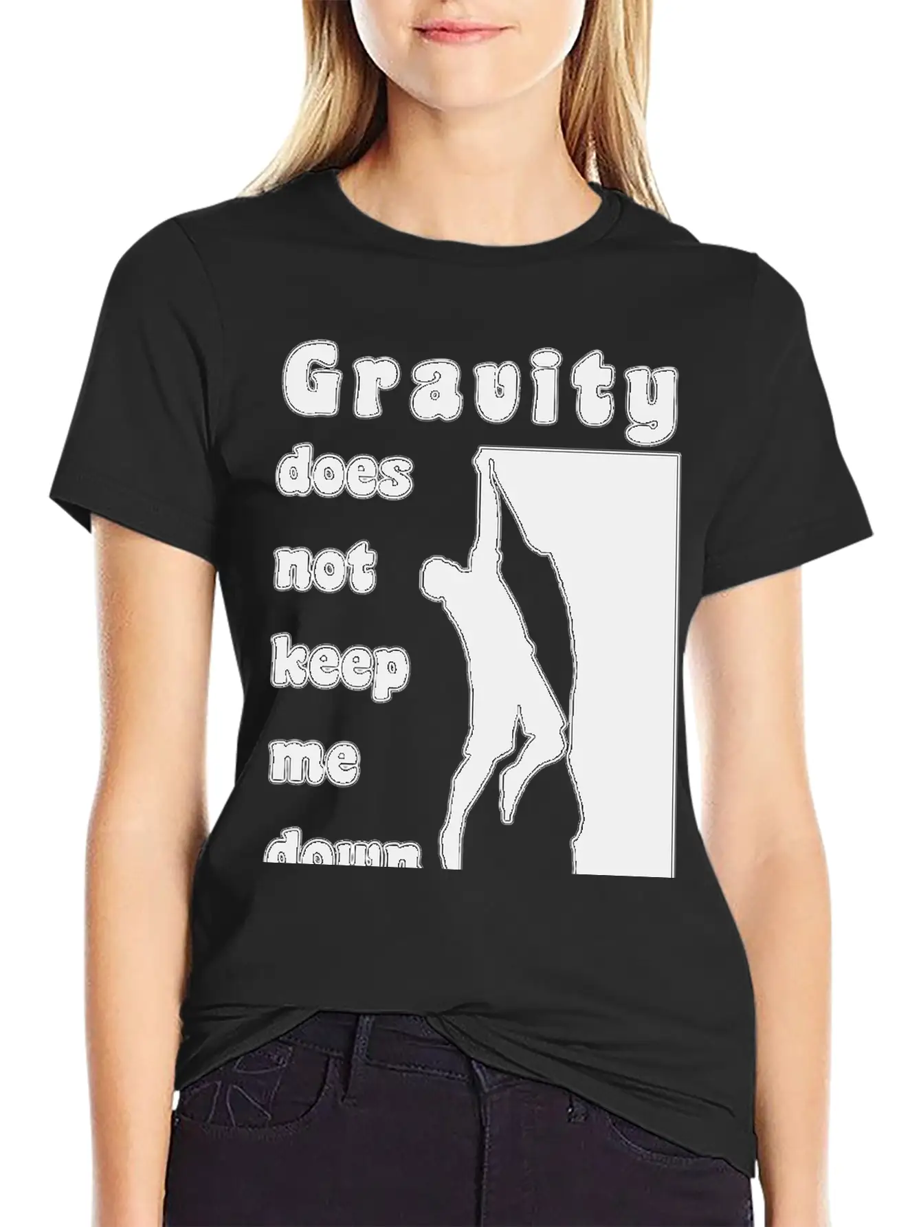 Rock Climbing Gravity Unisex Casual T-Shirt – Clean Design For Daily Comfort