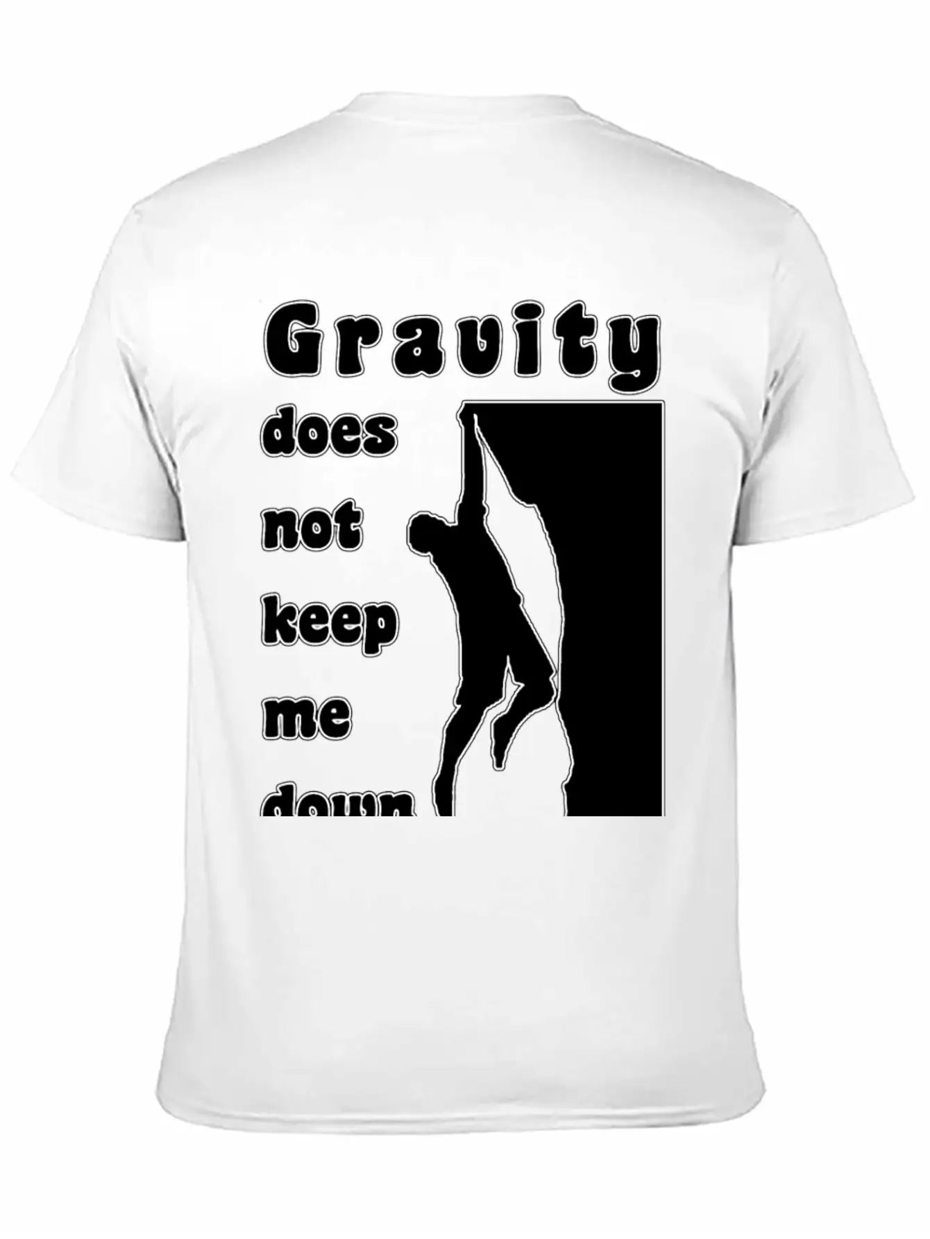 Rock Climbing Gravity Unisex Casual T-Shirt – Clean Design For Daily Comfort