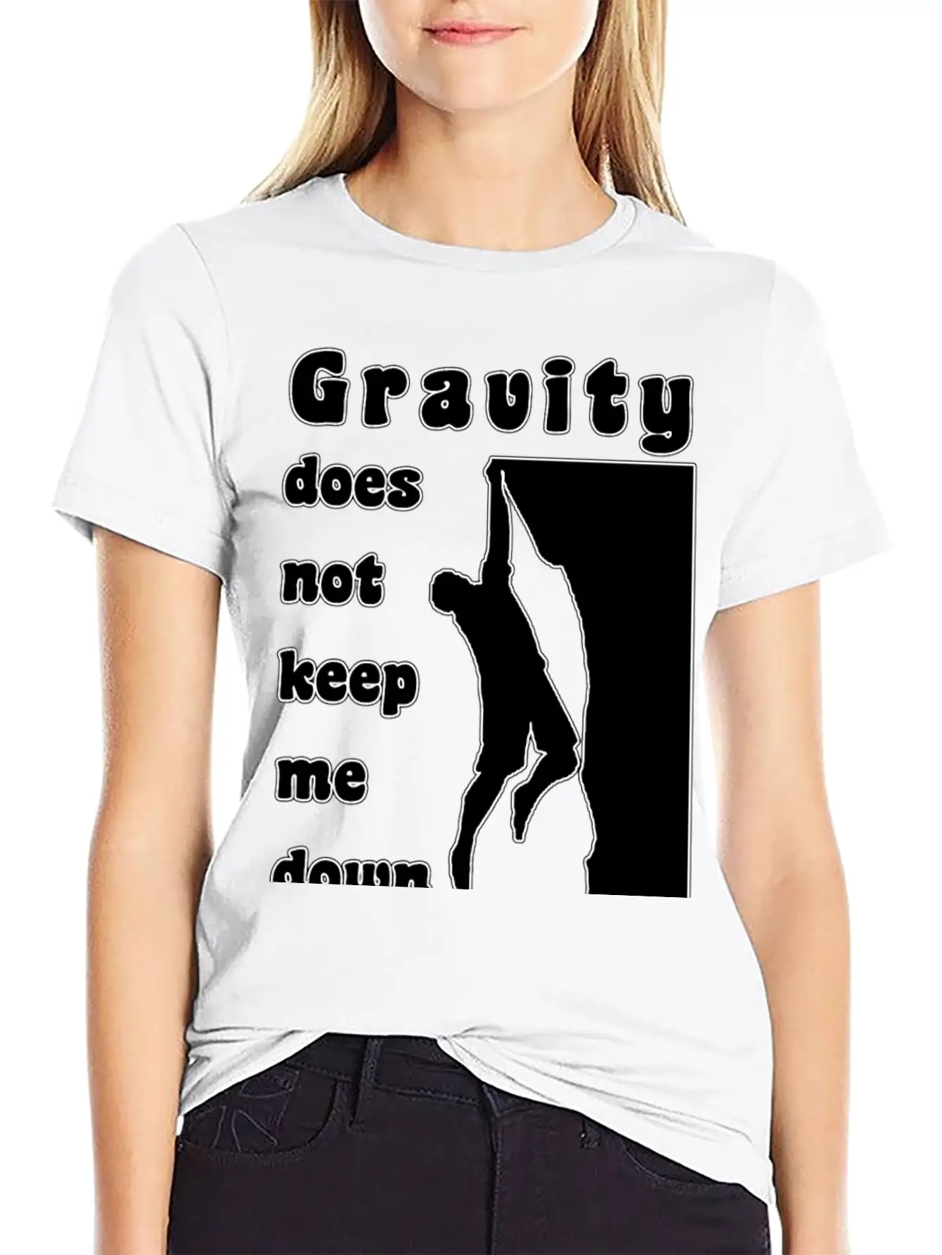 Rock Climbing Gravity Unisex Casual T-Shirt – Clean Design For Daily Comfort