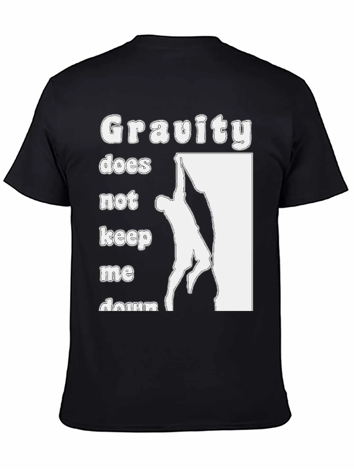 Rock Climbing Gravity Unisex Casual T-Shirt – Clean Design For Daily Comfort