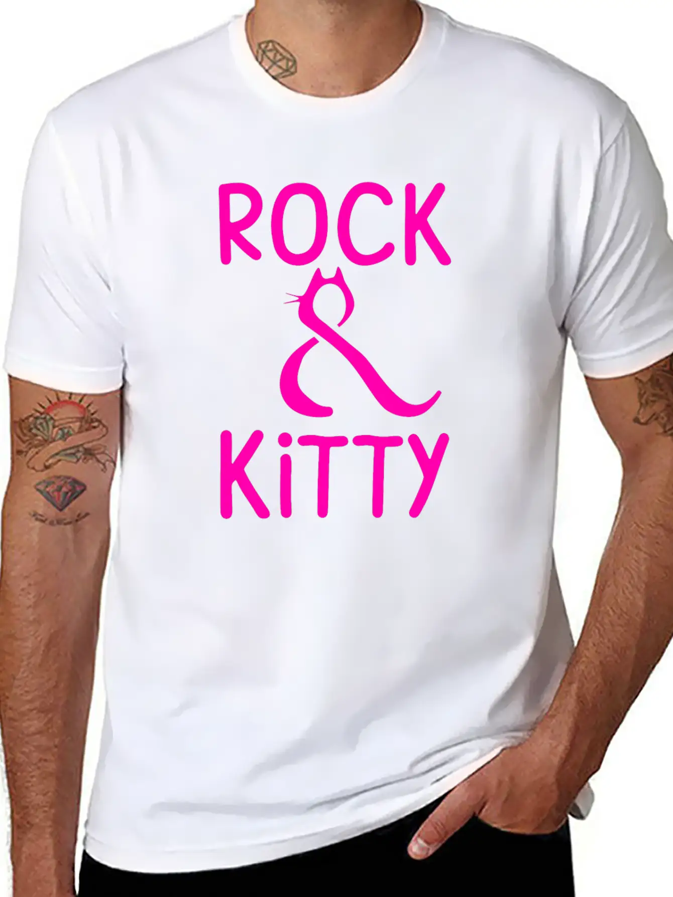 Rock & Kitty Modern Fit Casual T-Shirt – Clean And Versatile Design