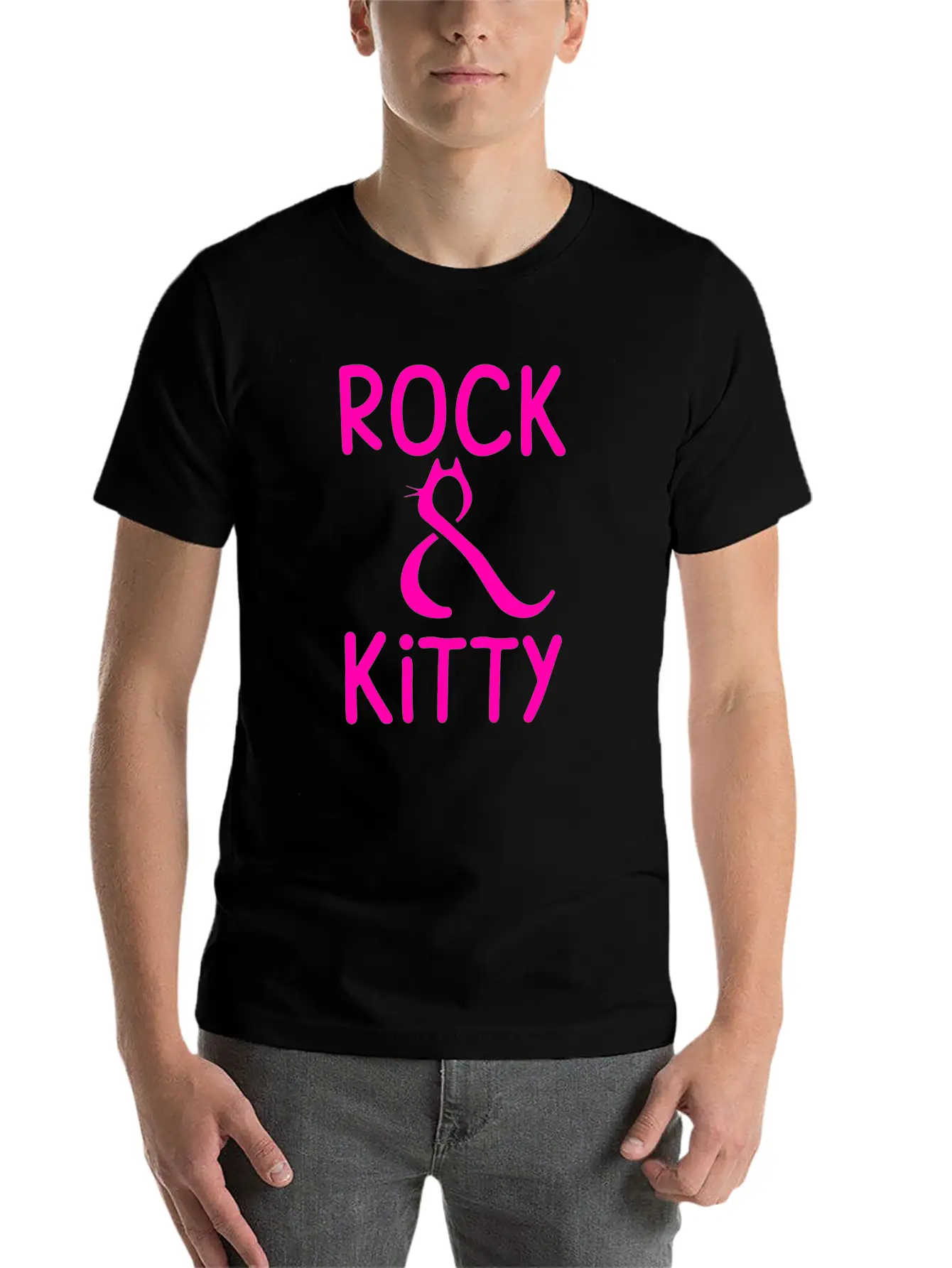 Rock & Kitty Modern Fit Casual T-Shirt – Clean And Versatile Design