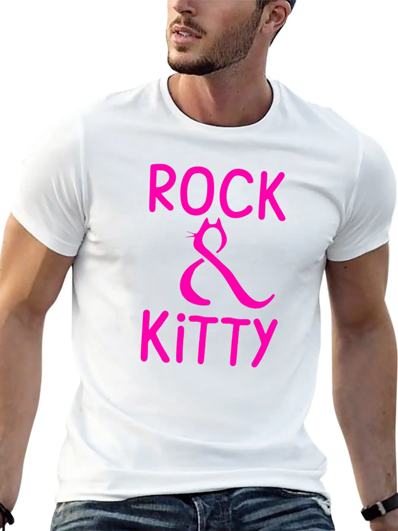 Rock & Kitty Modern Fit Casual T-Shirt – Clean And Versatile Design