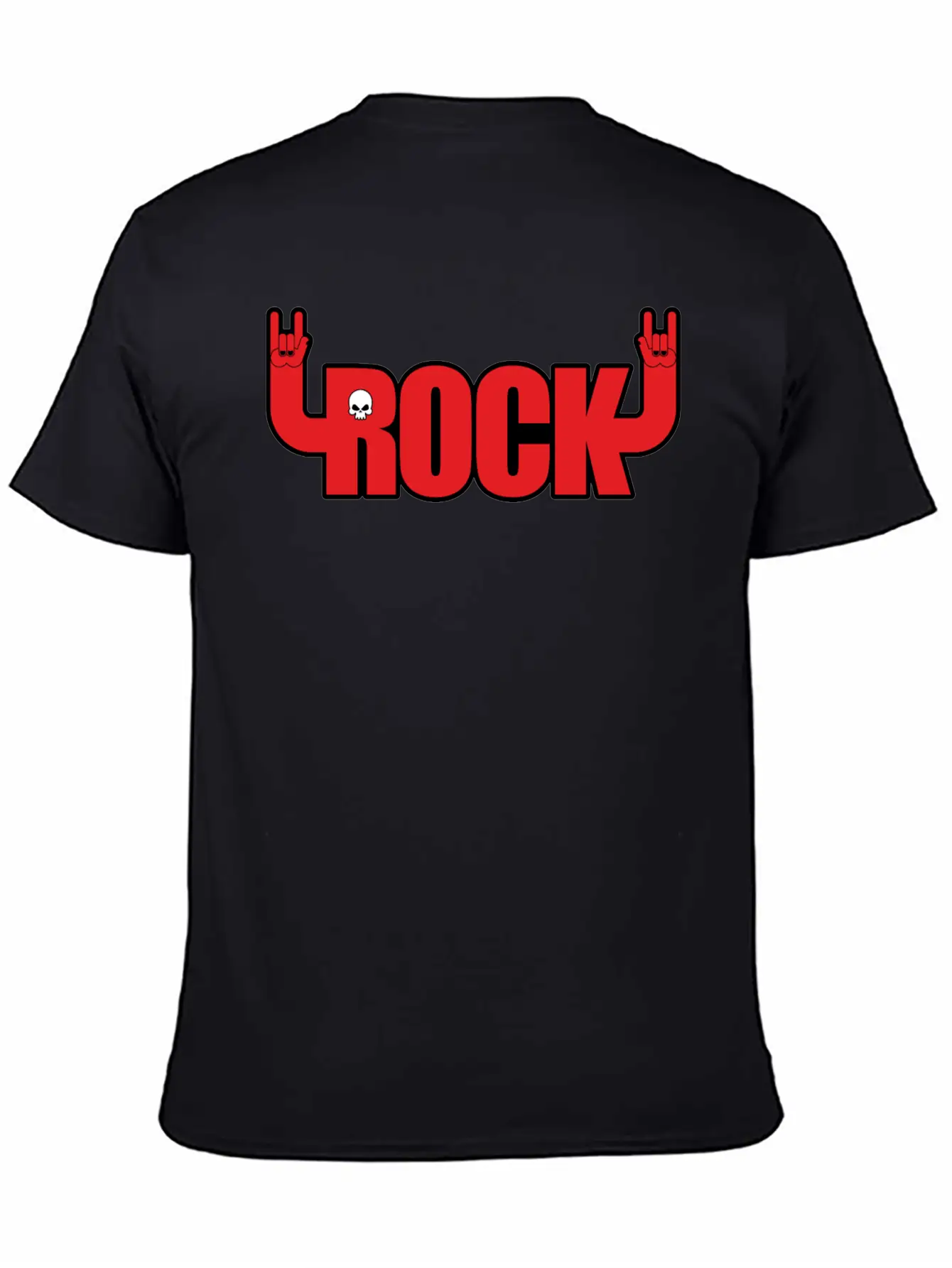 Rock Music Unisex Casual T-Shirt – Clean Design For Daily Comfort