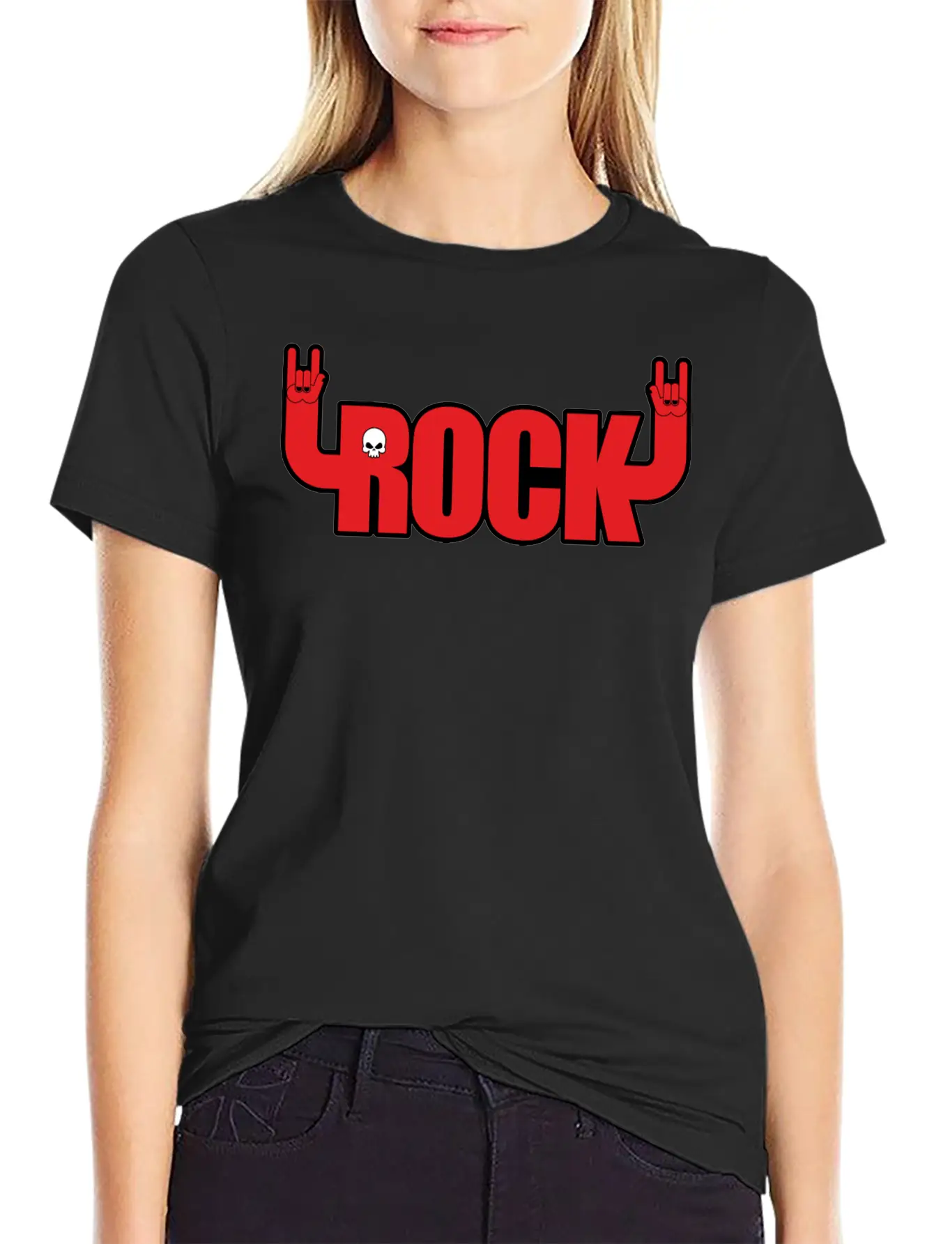 Rock Music Unisex Casual T-Shirt – Clean Design For Daily Comfort