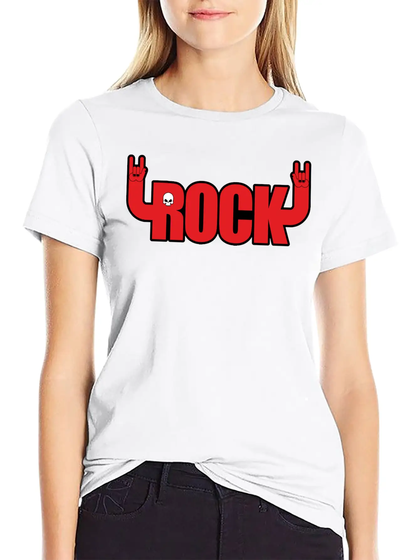 Rock Music Unisex Casual T-Shirt – Clean Design For Daily Comfort