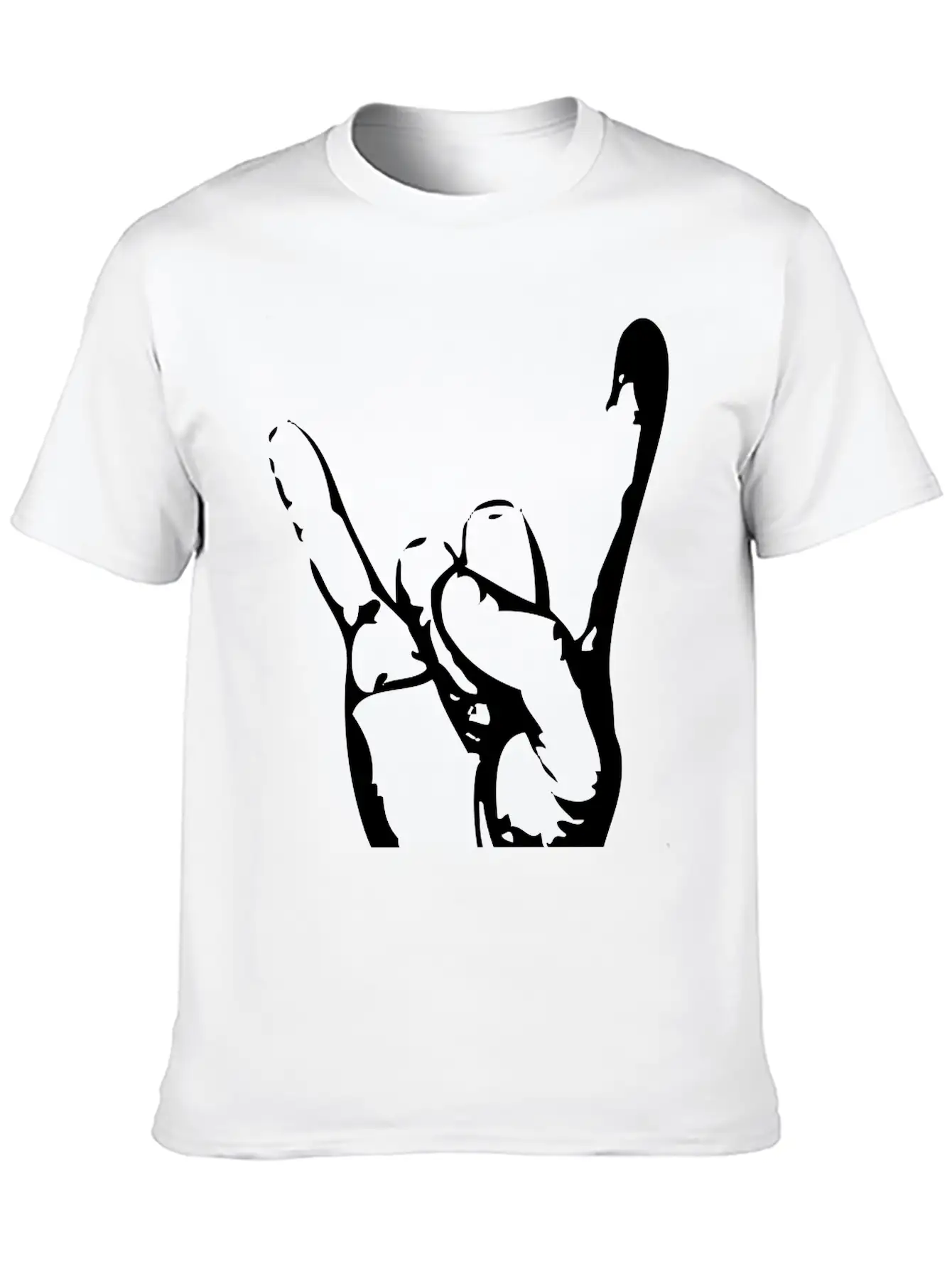 Rock On Modern Fit Casual T-Shirt – Clean And Versatile Design