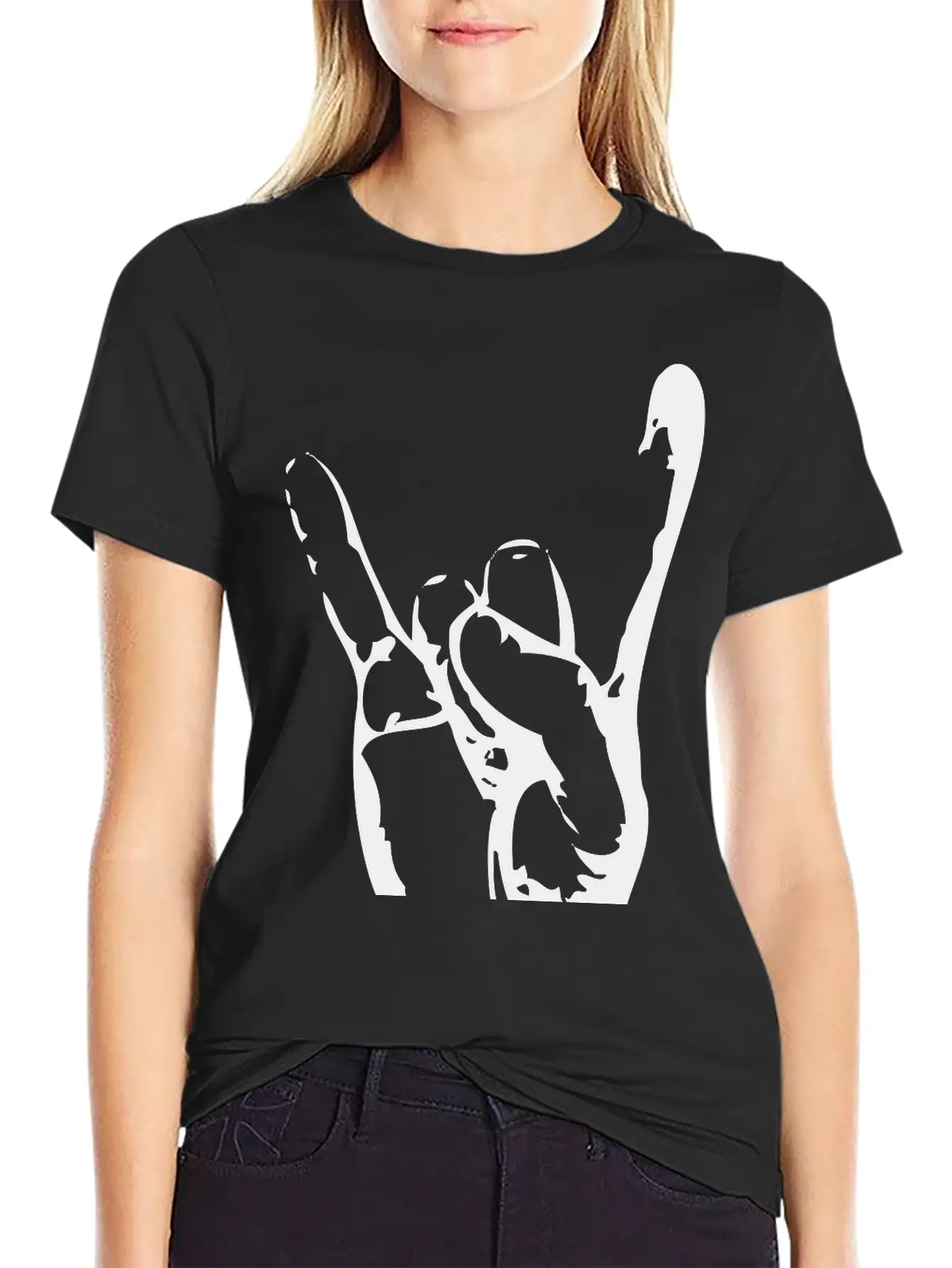 Rock On Modern Fit Casual T-Shirt – Clean And Versatile Design