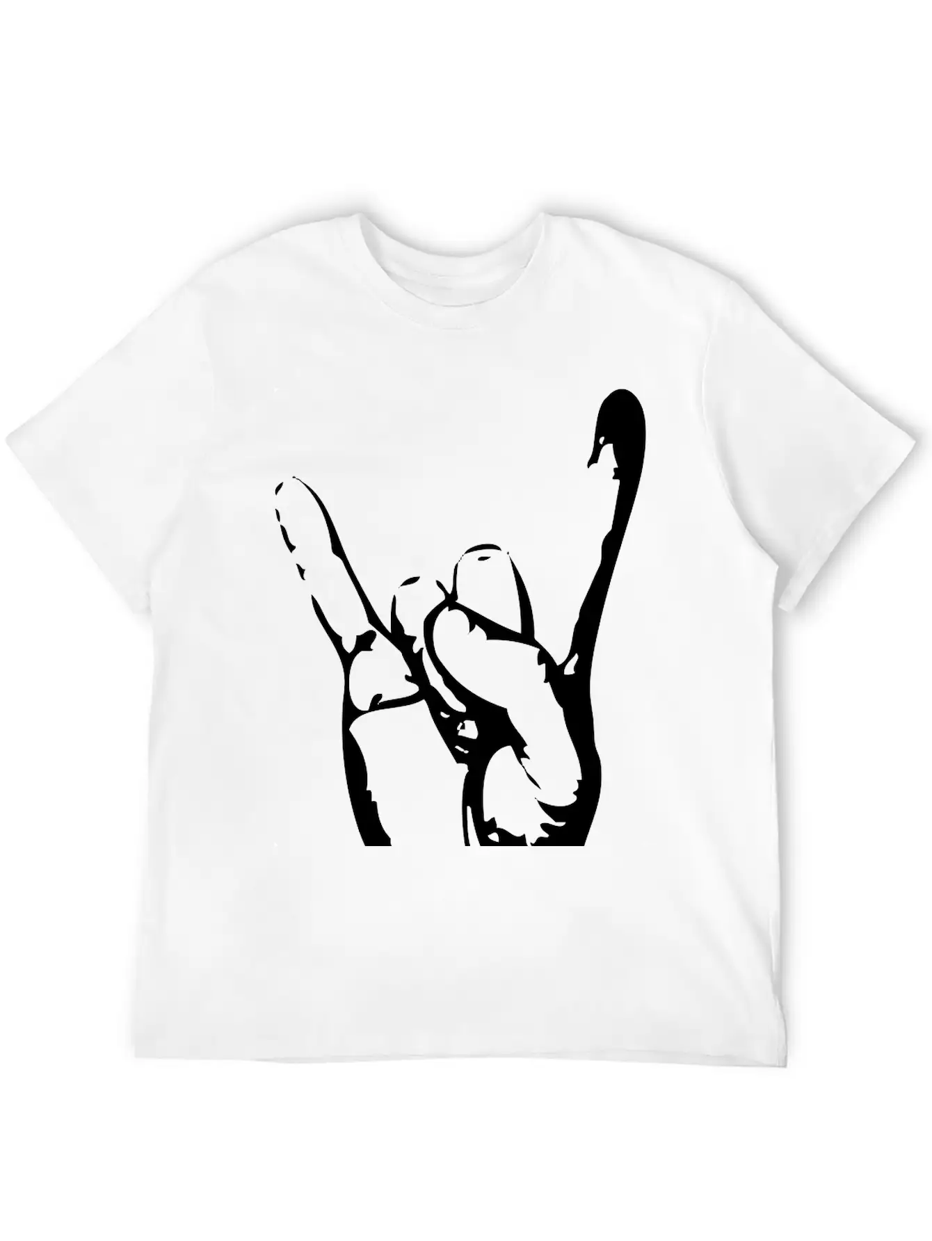 Rock On Modern Fit Casual T-Shirt – Clean And Versatile Design