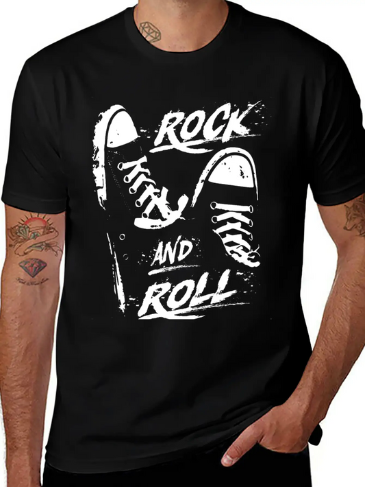 Rock On Rock Star Concert Buddy - Rock And Roll Relaxed Everyday Tee – Lightweight And Durable Cotton