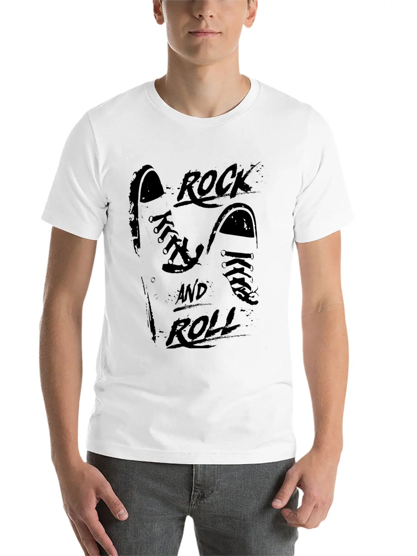 Rock On Rock Star Concert Buddy - Rock And Roll Relaxed Everyday Tee – Lightweight And Durable Cotton