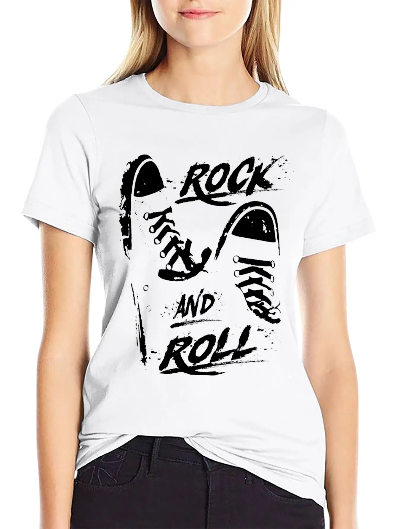 Rock On Rock Star Concert Buddy - Rock And Roll Relaxed Everyday Tee – Lightweight And Durable Cotton