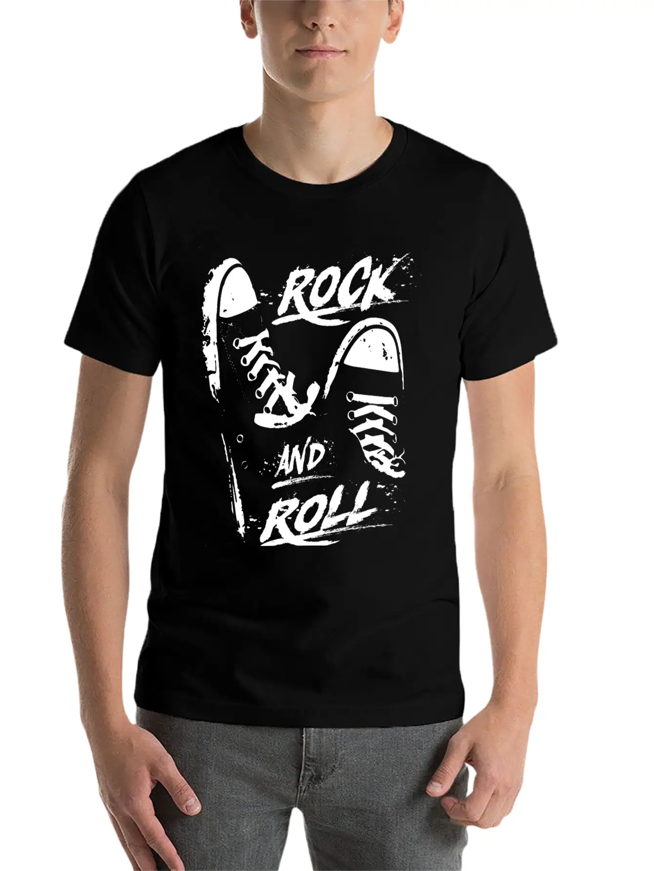 Rock On Rock Star Concert Buddy - Rock And Roll Relaxed Everyday Tee – Lightweight And Durable Cotton