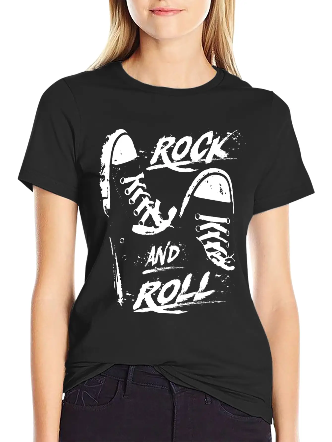 Rock On Rock Star Concert Buddy - Rock And Roll Relaxed Everyday Tee – Lightweight And Durable Cotton