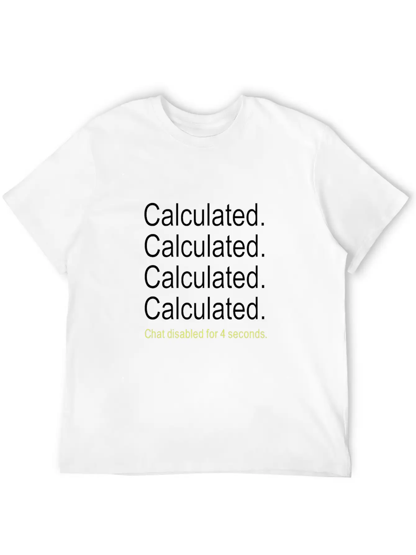 Rocket Game - Calculated Chat Disabled Relaxed Everyday Tee – Lightweight And Durable Cotton