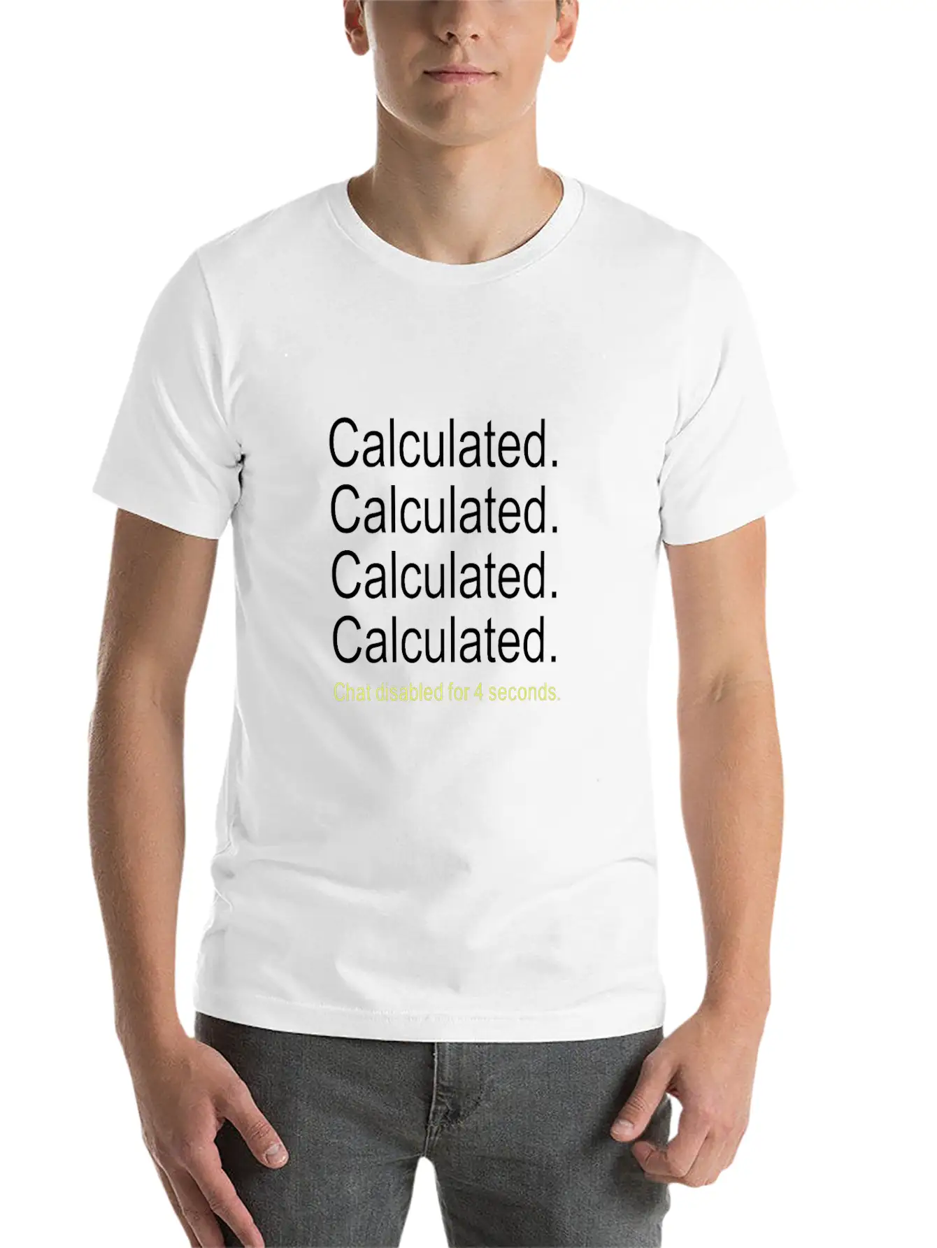 Rocket Game - Calculated Chat Disabled Relaxed Everyday Tee – Lightweight And Durable Cotton