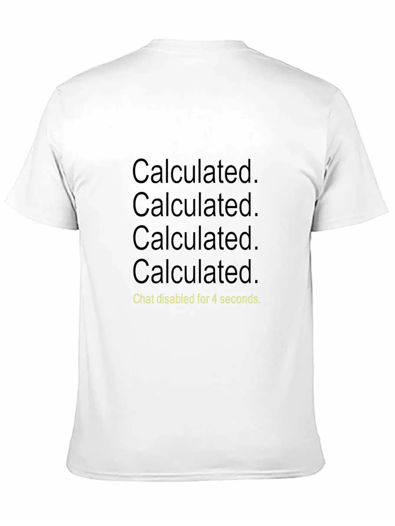 Rocket Game - Calculated Chat Disabled Relaxed Everyday Tee – Lightweight And Durable Cotton