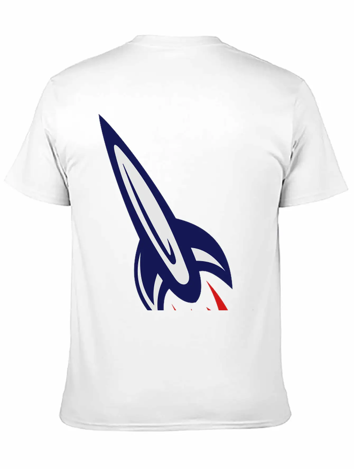 Rocket Ship Lightweight Cotton T-Shirt – Daily Comfort Graphic Shirt