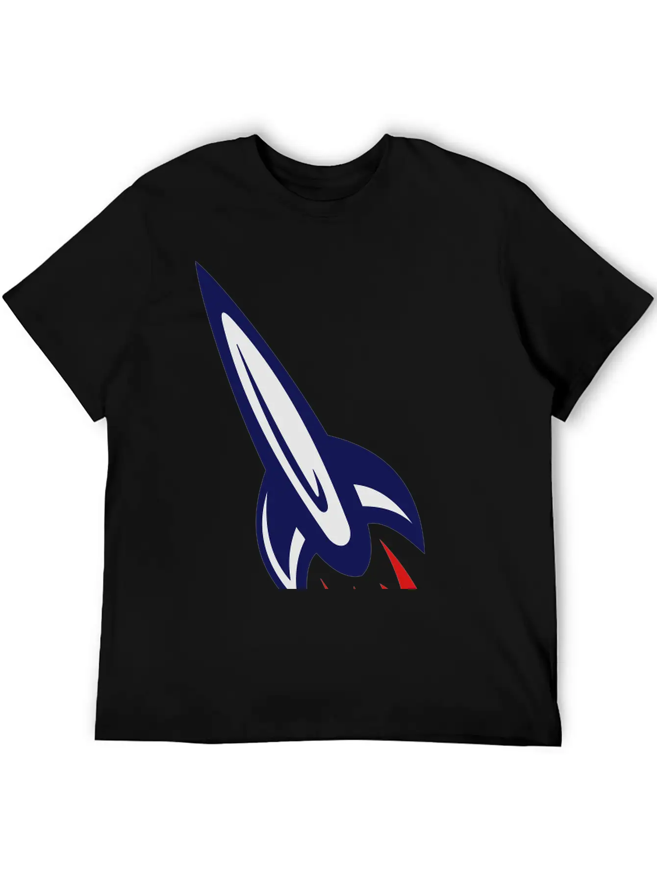 Rocket Ship Lightweight Cotton T-Shirt – Daily Comfort Graphic Shirt