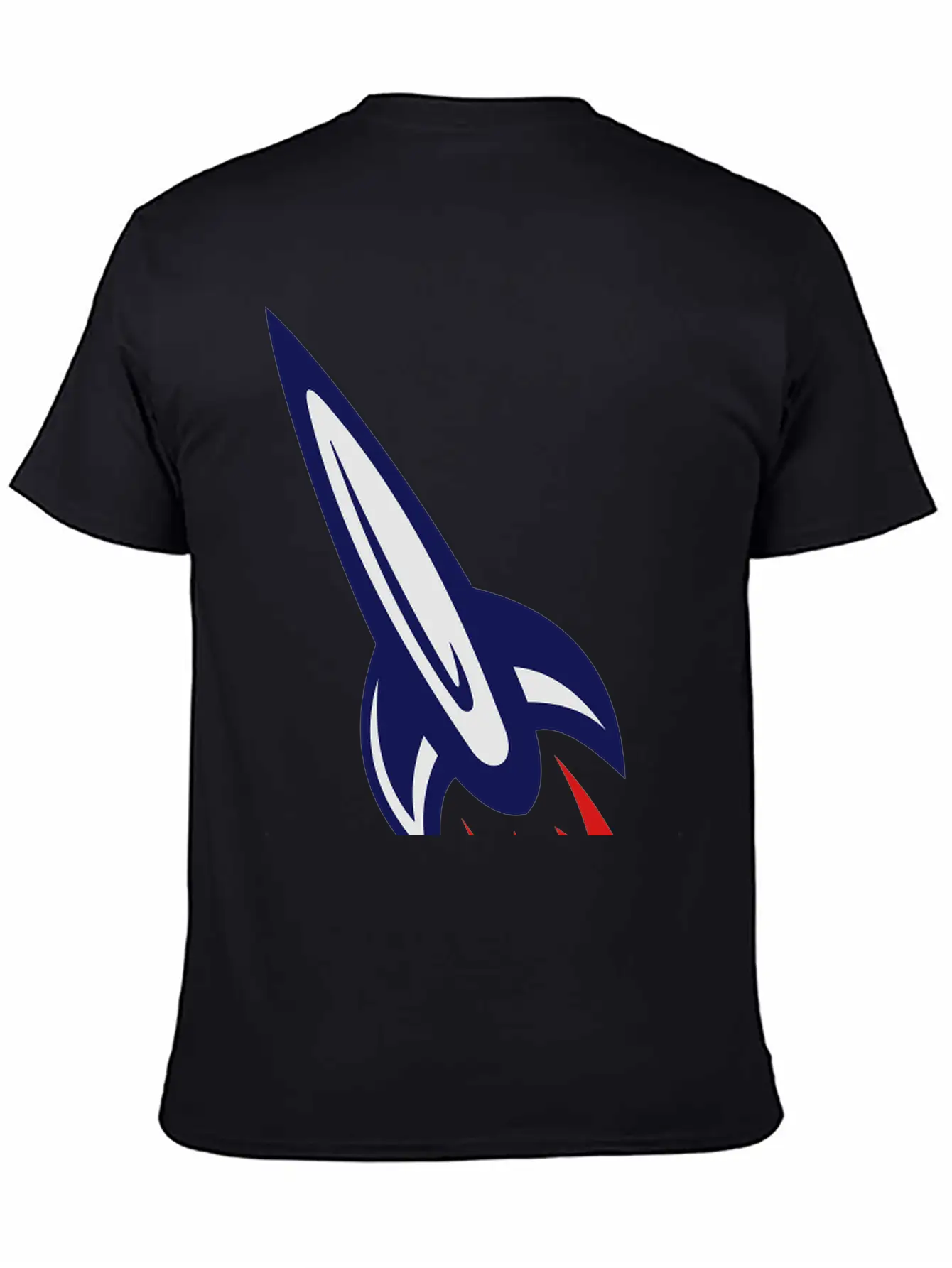 Rocket Ship Lightweight Cotton T-Shirt – Daily Comfort Graphic Shirt
