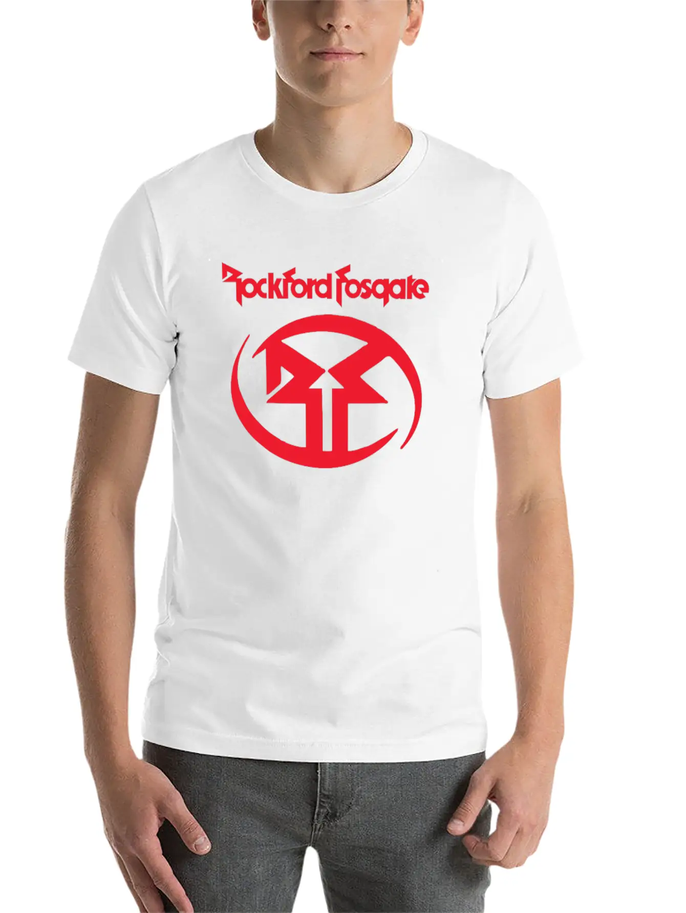 Rockford Fosgate Car Audio Amplifier Unisex Casual T-Shirt – Clean Design For Daily Comfort