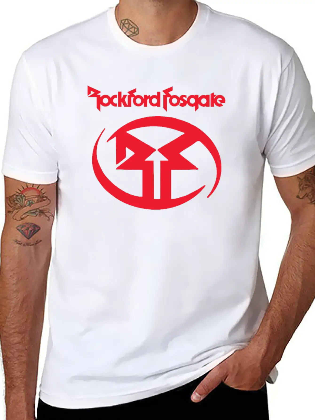 Rockford Fosgate Car Audio Amplifier Unisex Casual T-Shirt – Clean Design For Daily Comfort