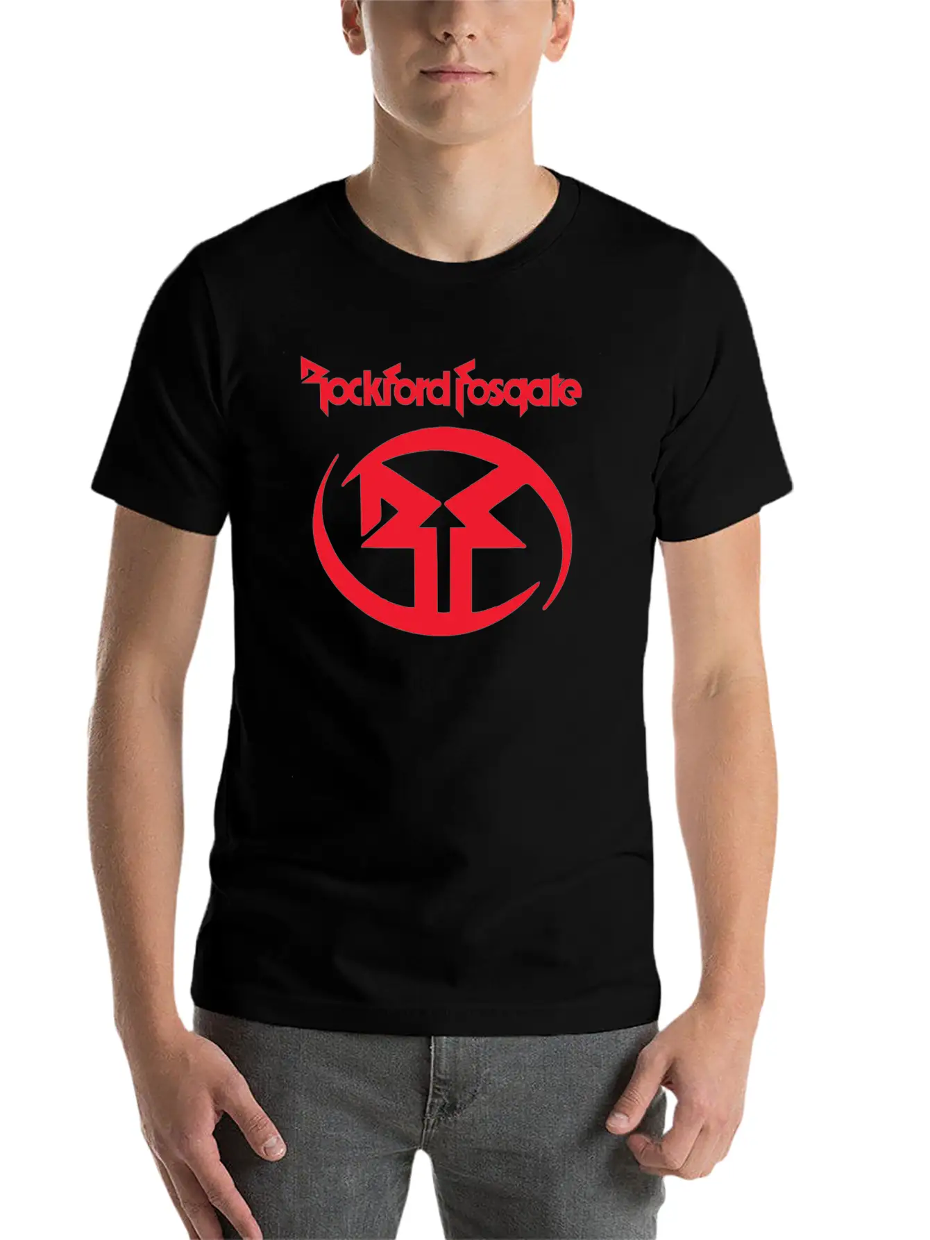 Rockford Fosgate Car Audio Amplifier Unisex Casual T-Shirt – Clean Design For Daily Comfort