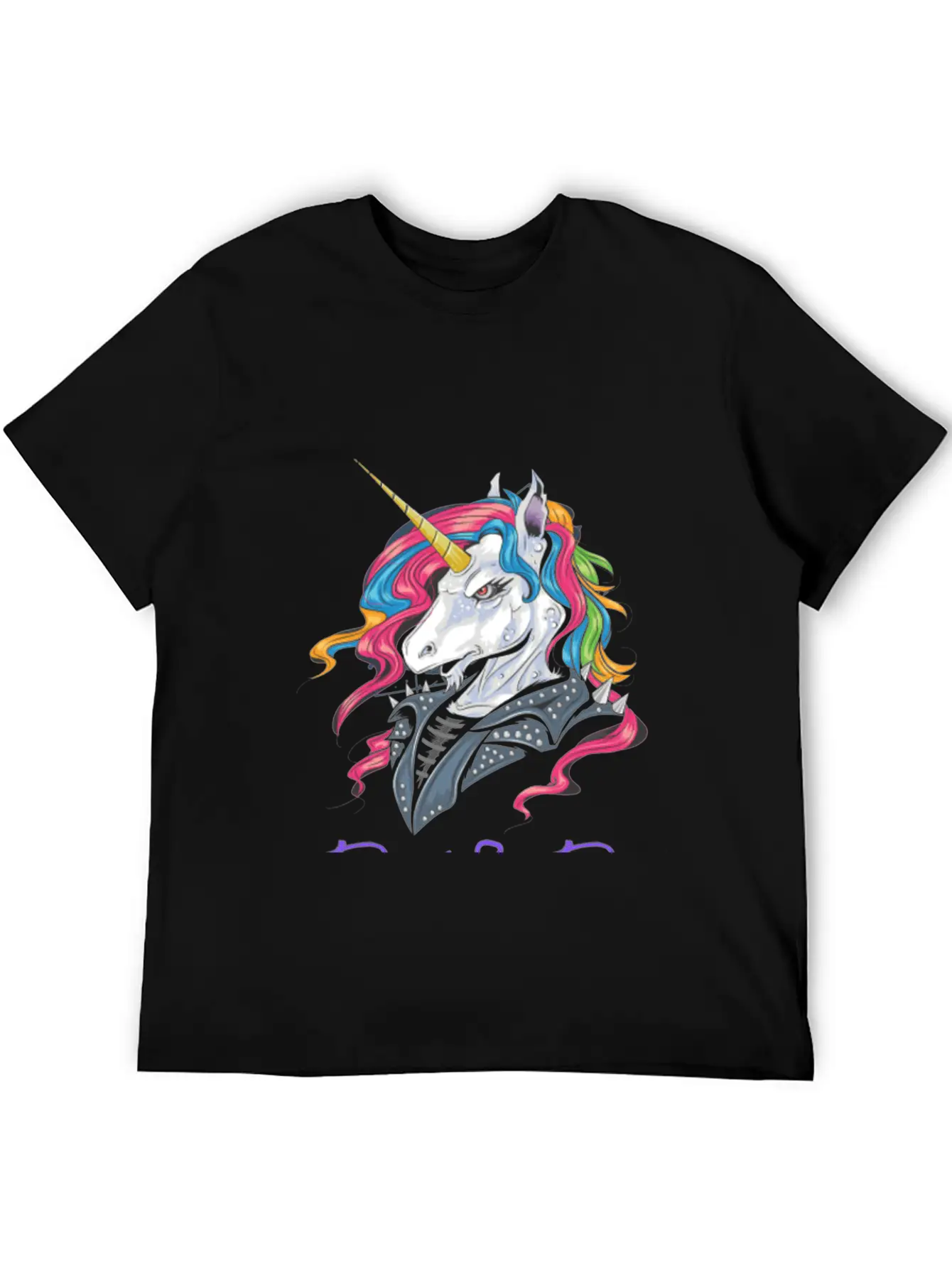 Rock&Roll Unicorn Modern Fit Casual T-Shirt – Clean And Versatile Design