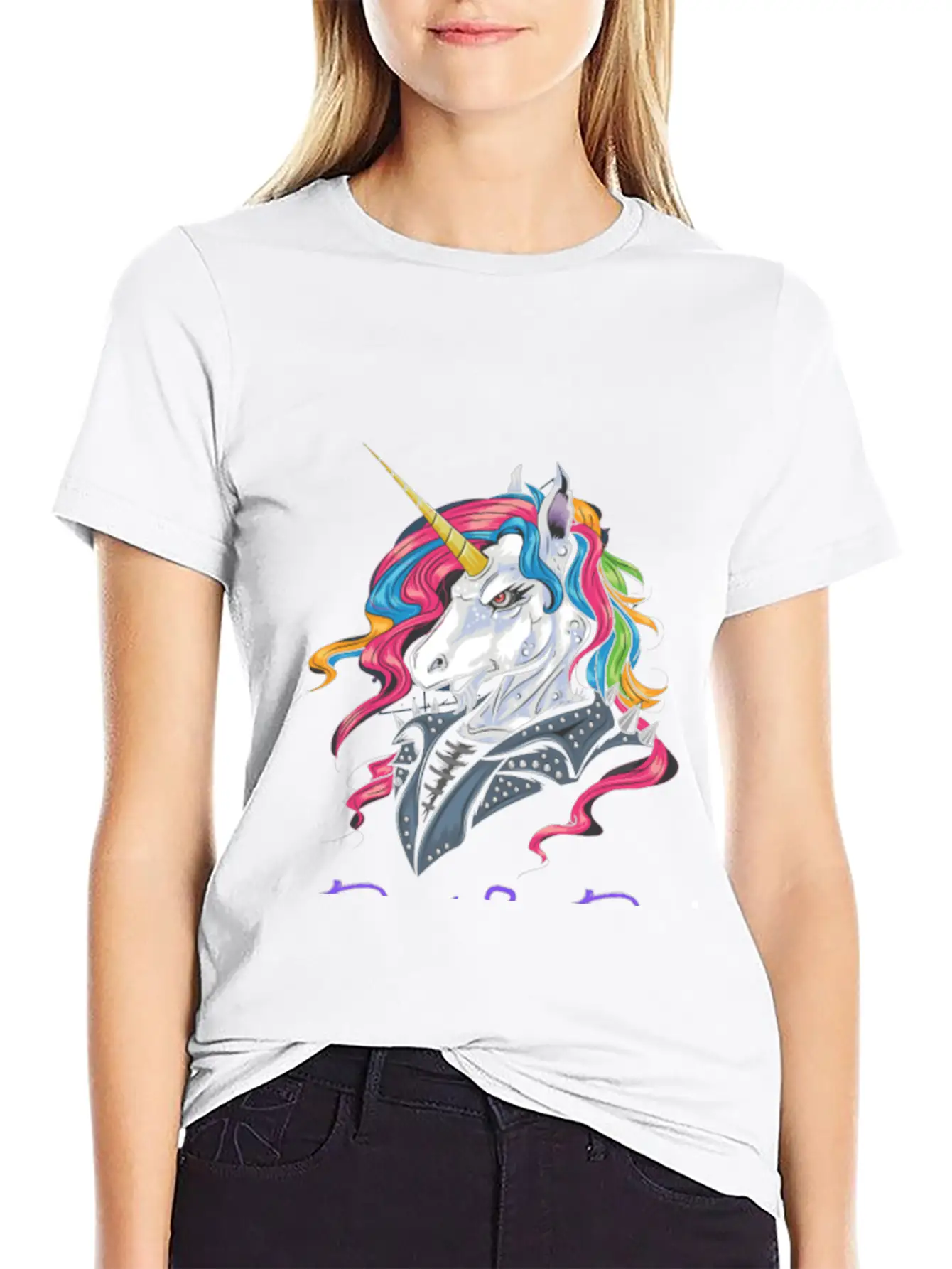 Rock&Roll Unicorn Modern Fit Casual T-Shirt – Clean And Versatile Design