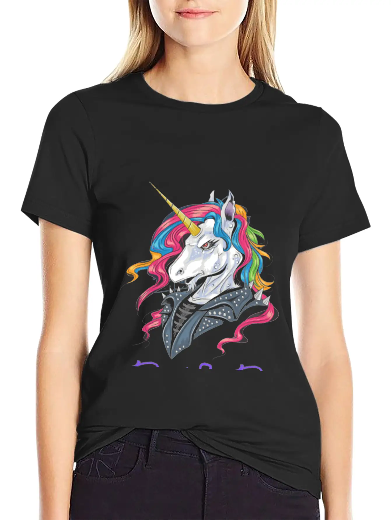 Rock&Roll Unicorn Modern Fit Casual T-Shirt – Clean And Versatile Design