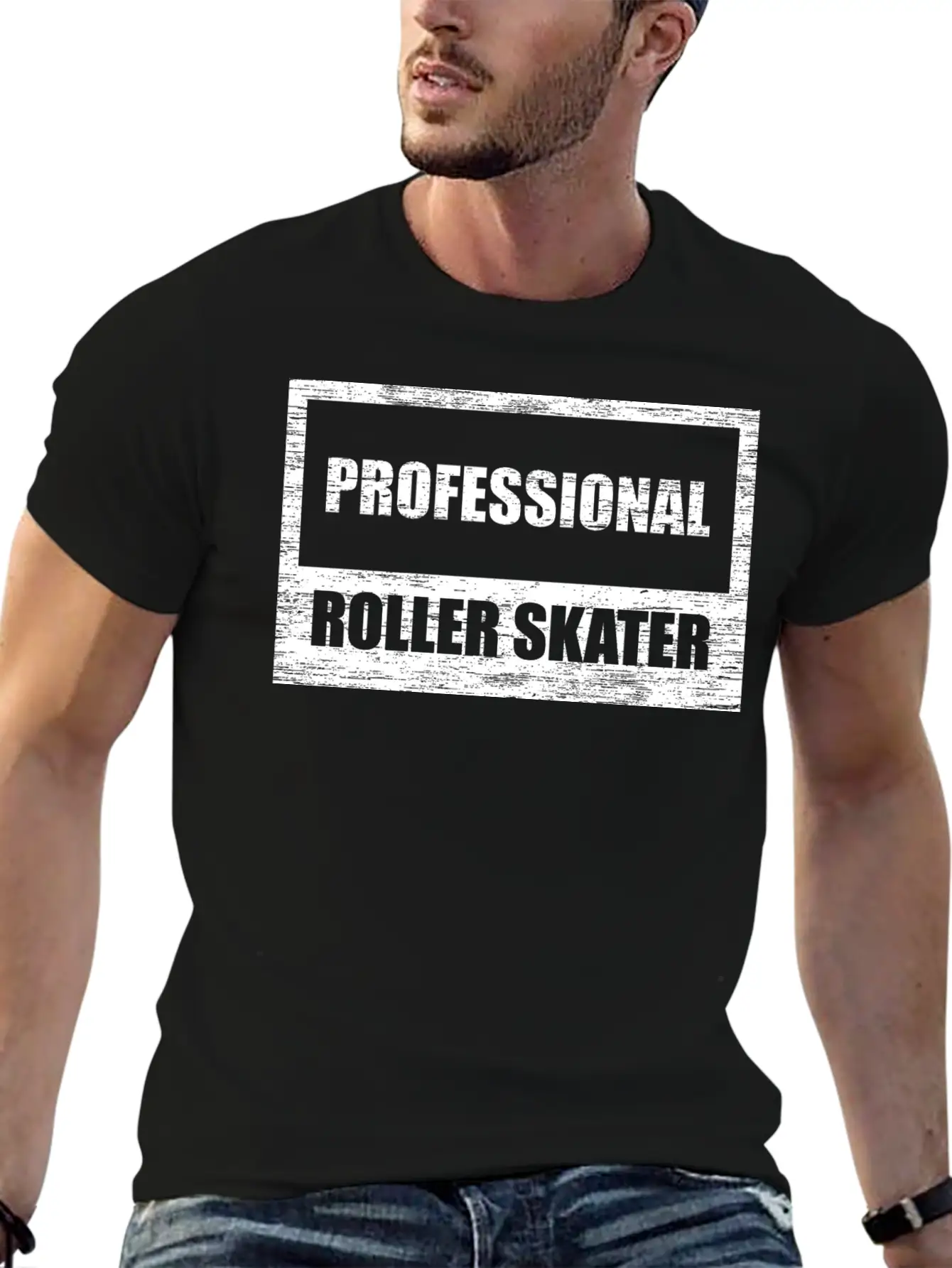 Roller Skater Essential Cotton Tee For Daily Outfits – Unisex Style