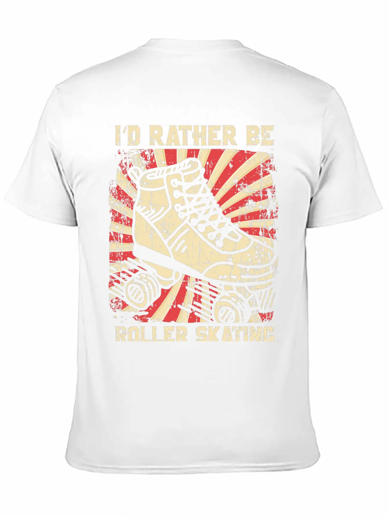 Roller Skater Unisex Casual T-Shirt ��� Clean Design For Daily Comfort