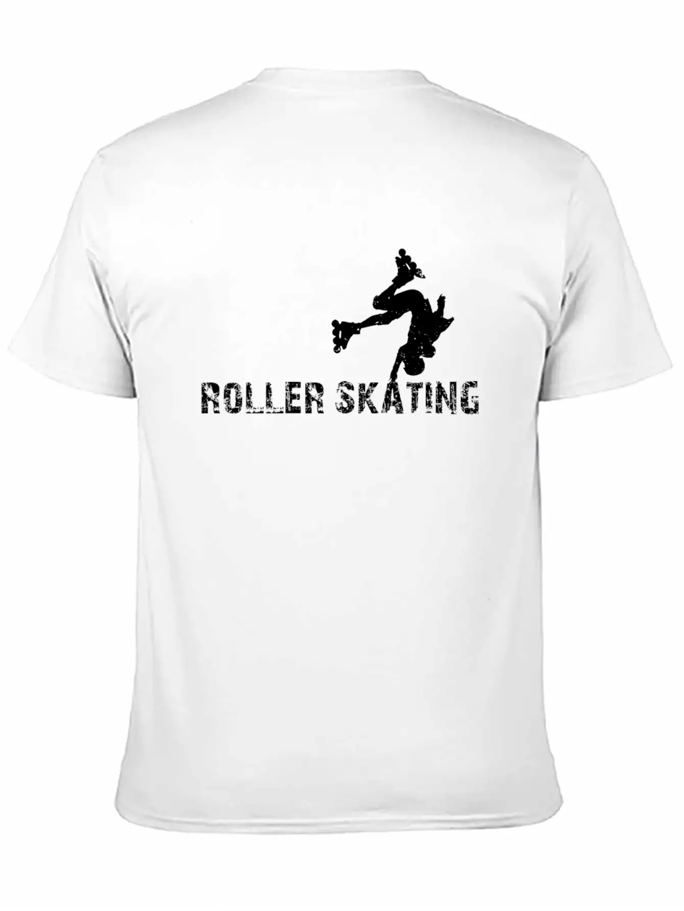 Roller Skates Roller Skating Silhouette Roller Ska Comfortable Minimalist Graphic Tee – Summer Style Essential