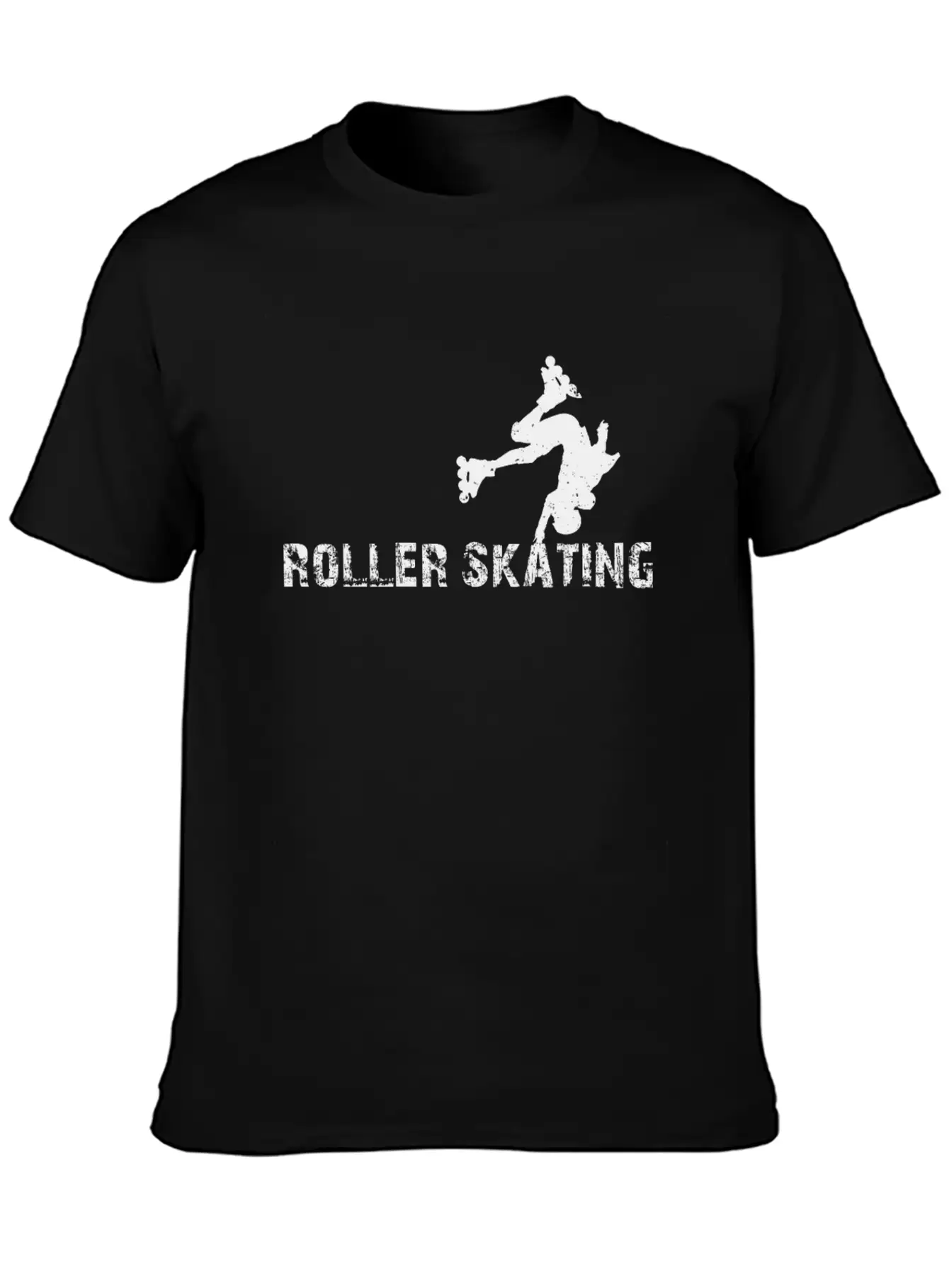 Roller Skates Roller Skating Silhouette Roller Ska Comfortable Minimalist Graphic Tee – Summer Style Essential