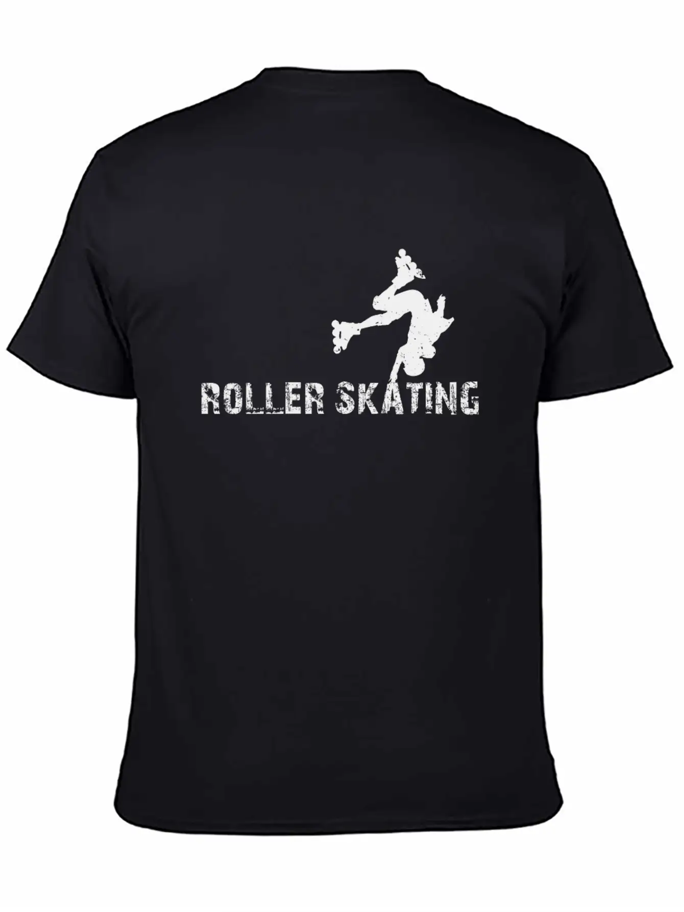 Roller Skates Roller Skating Silhouette Roller Ska Comfortable Minimalist Graphic Tee – Summer Style Essential