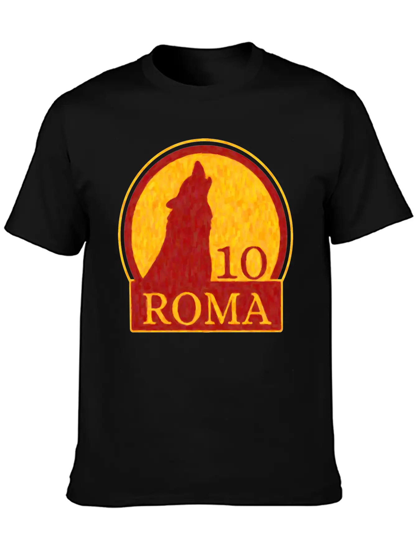 Roma Wolf Soft Cotton Short Sleeve Tee – Unisex Wardrobe Staple