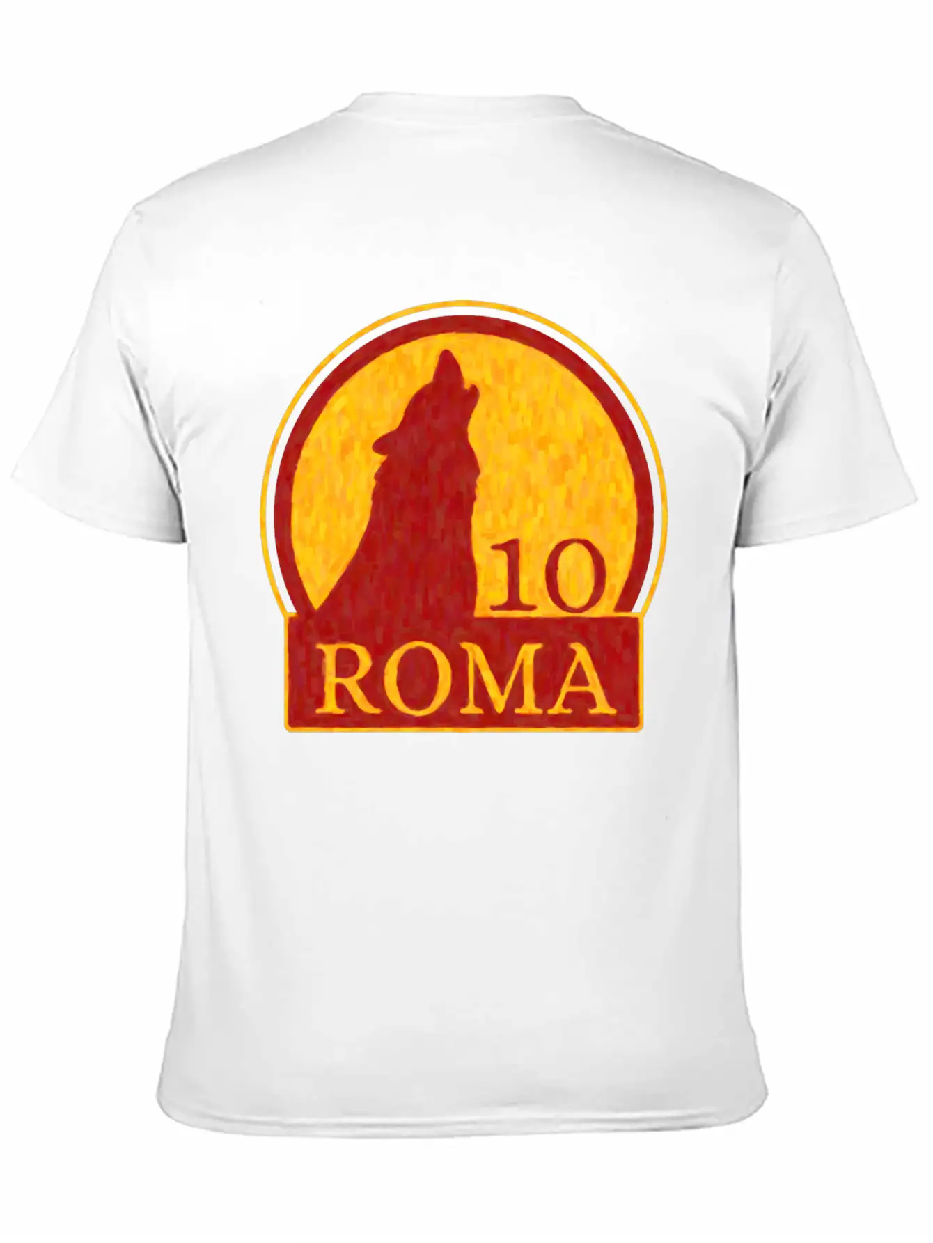 Roma Wolf Soft Cotton Short Sleeve Tee – Unisex Wardrobe Staple