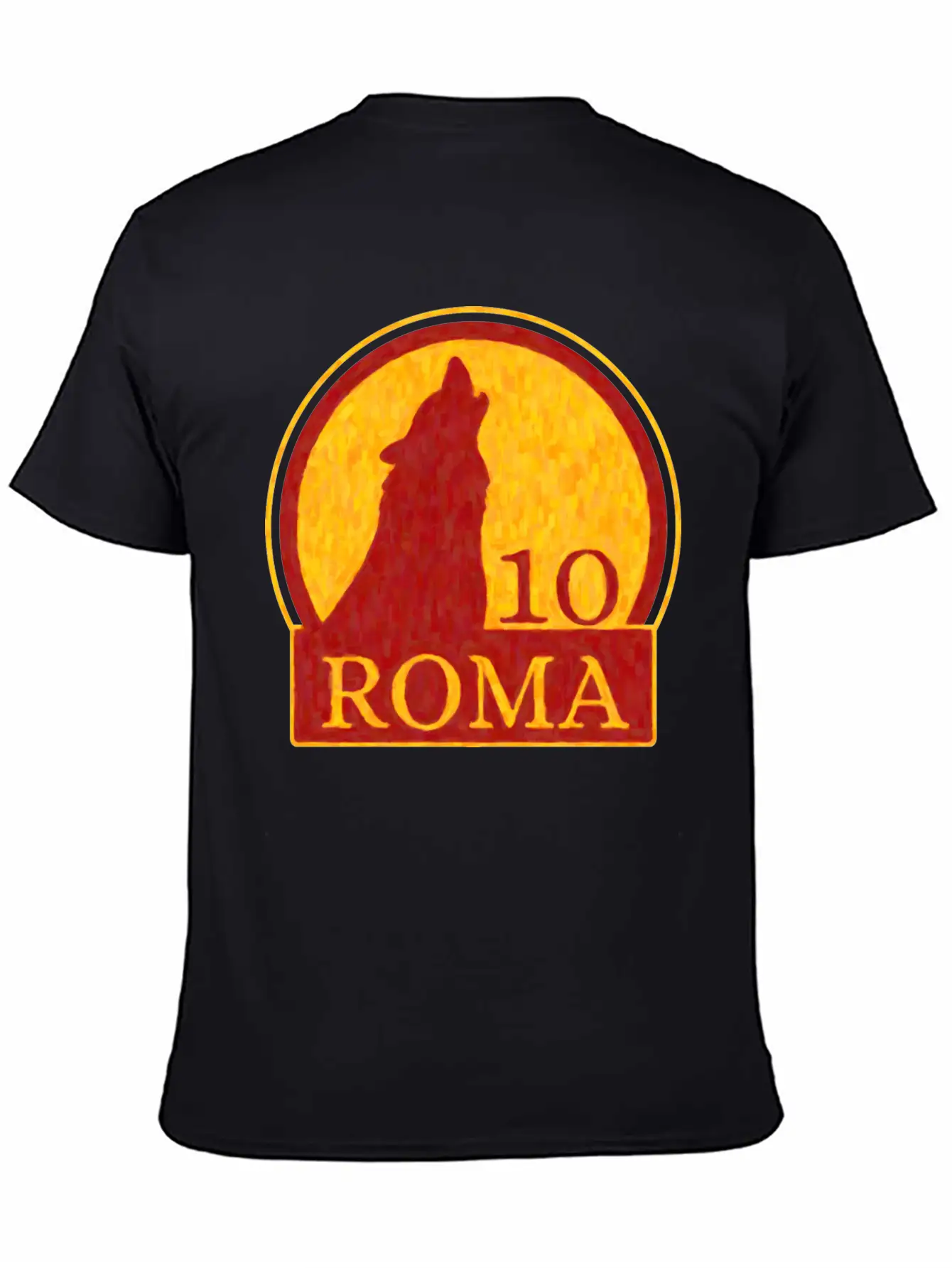 Roma Wolf Soft Cotton Short Sleeve Tee – Unisex Wardrobe Staple