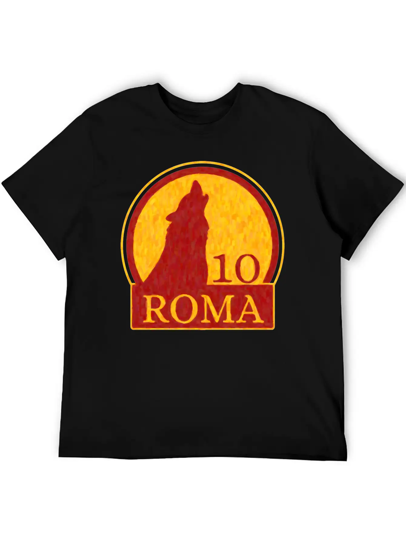 Roma Wolf Soft Cotton Short Sleeve Tee – Unisex Wardrobe Staple
