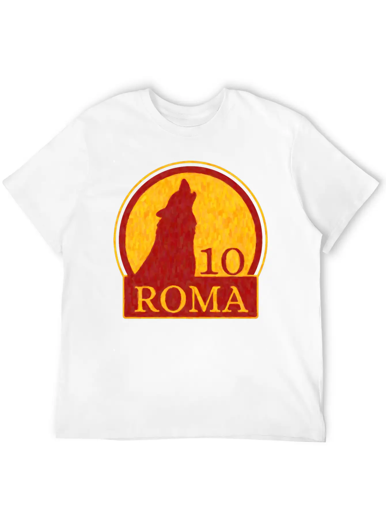 Roma Wolf Soft Cotton Short Sleeve Tee – Unisex Wardrobe Staple