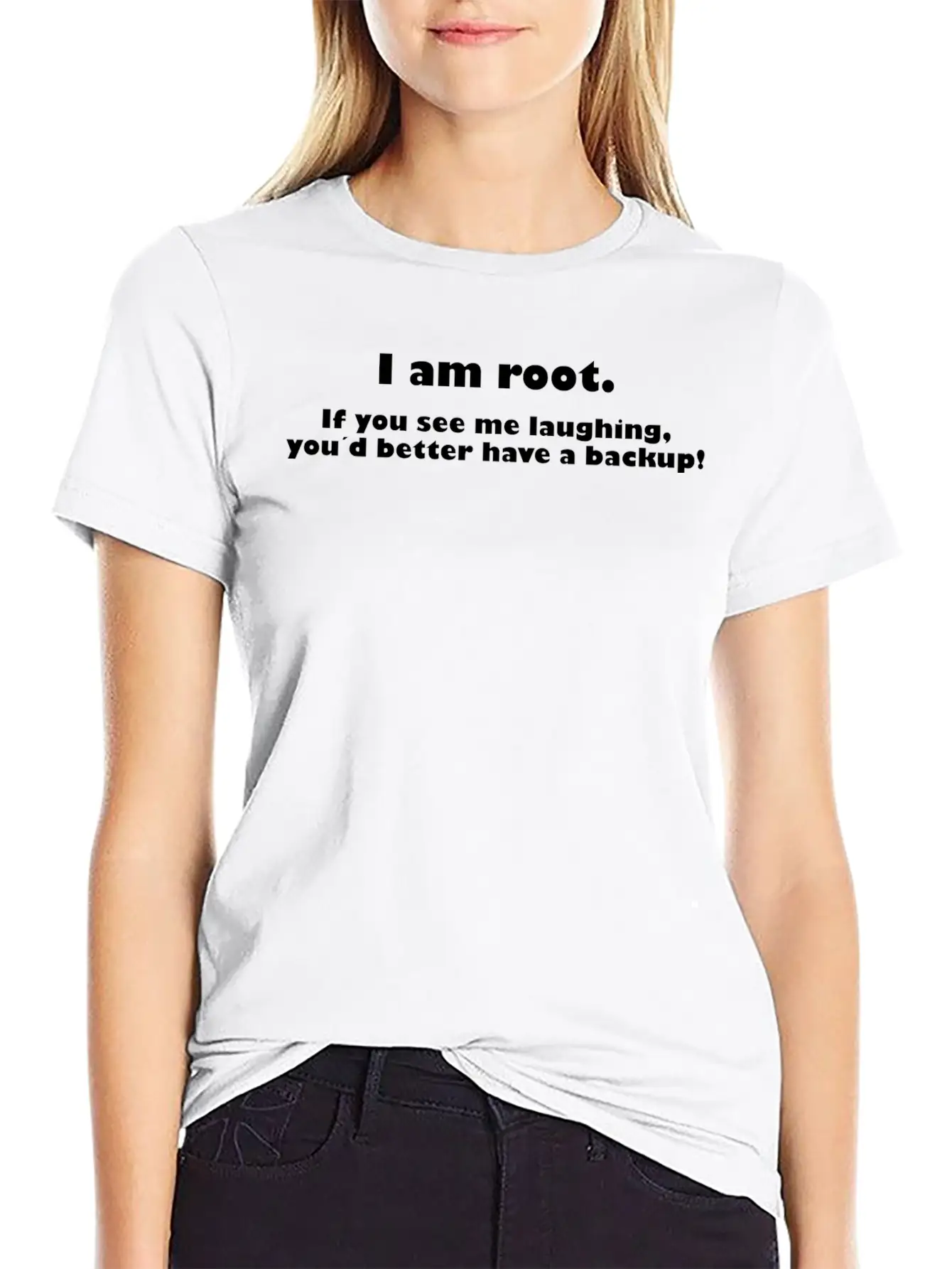 Root Nerd Geek PC Software Geschenk 2 Kopie Stylish Everyday T-Shirt – Unisex Basic Cotton Tee