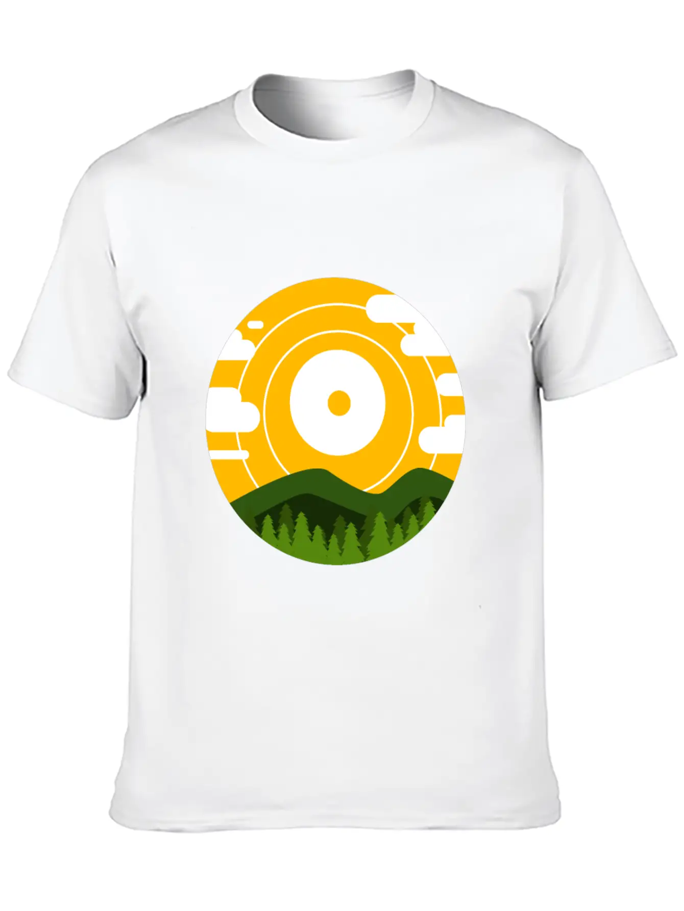 Roots Camping Travel Freedom Nature Silence Camp Basic Graphic T-Shirt – Daily Comfort In Soft Cotton