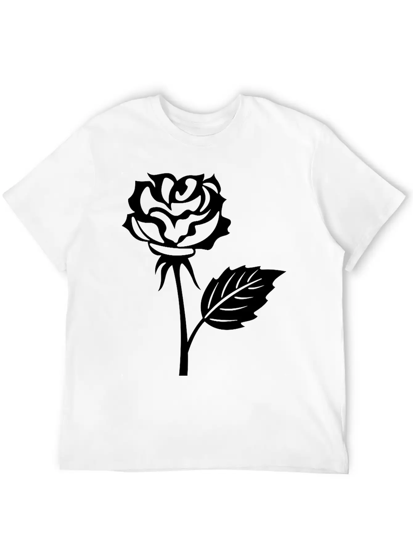 Rose Basic Graphic T-Shirt – Daily Comfort In Soft Cotton